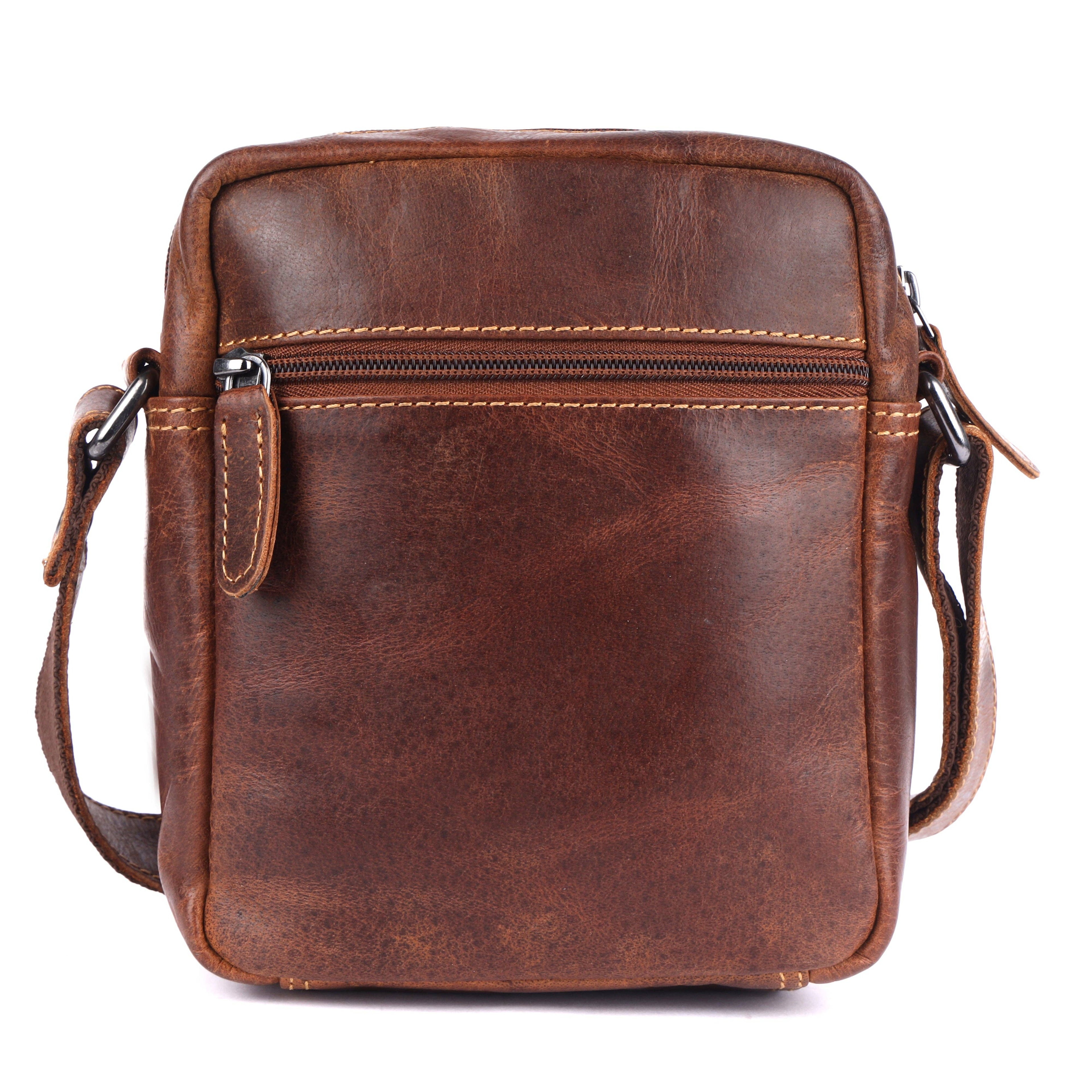 Greenwood Leather Ryder Crossbody Bag, Vintage Sandal