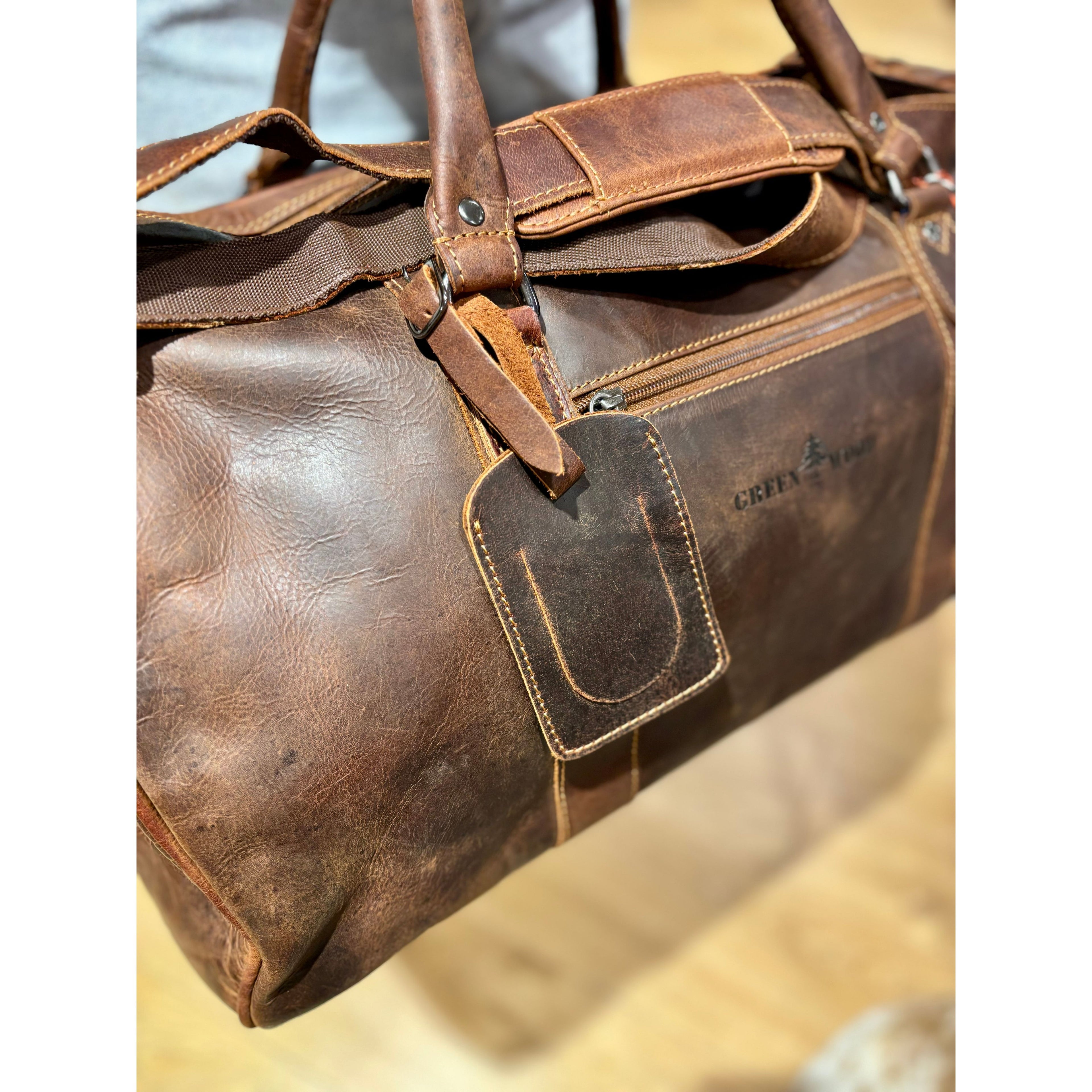 Wilson Leather Overnight bag