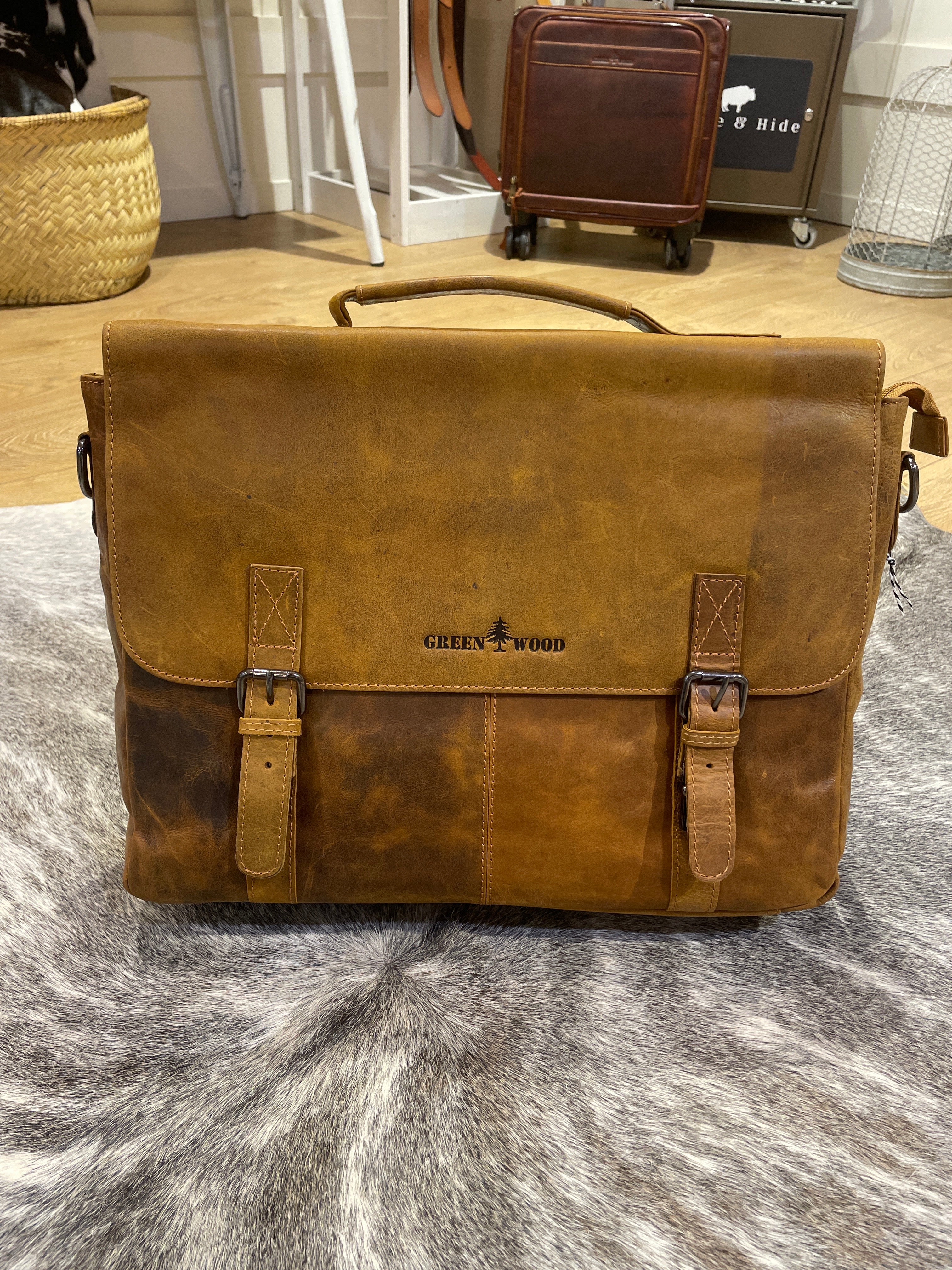 The Portland Laptop Satchel