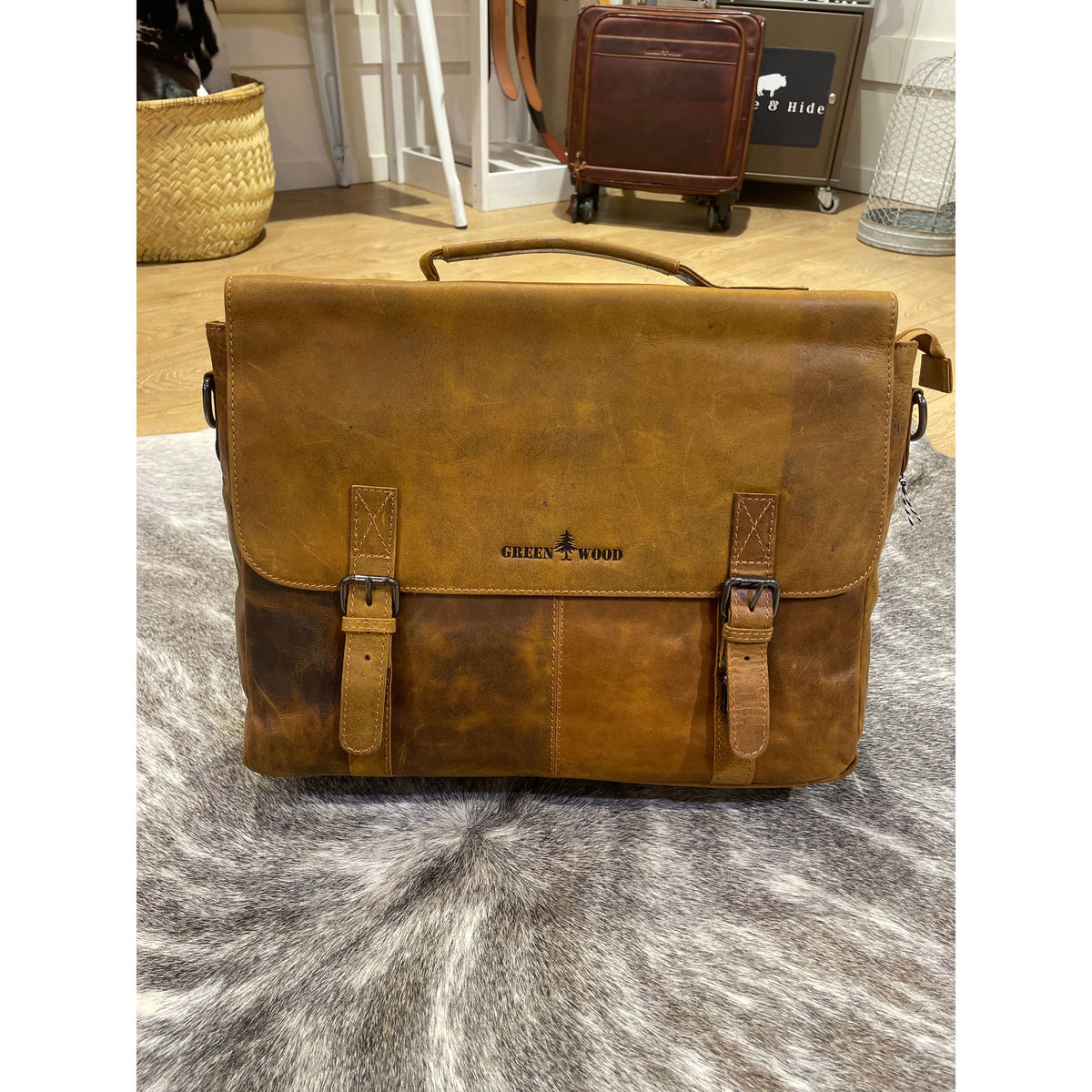 The Portland Laptop Satchel