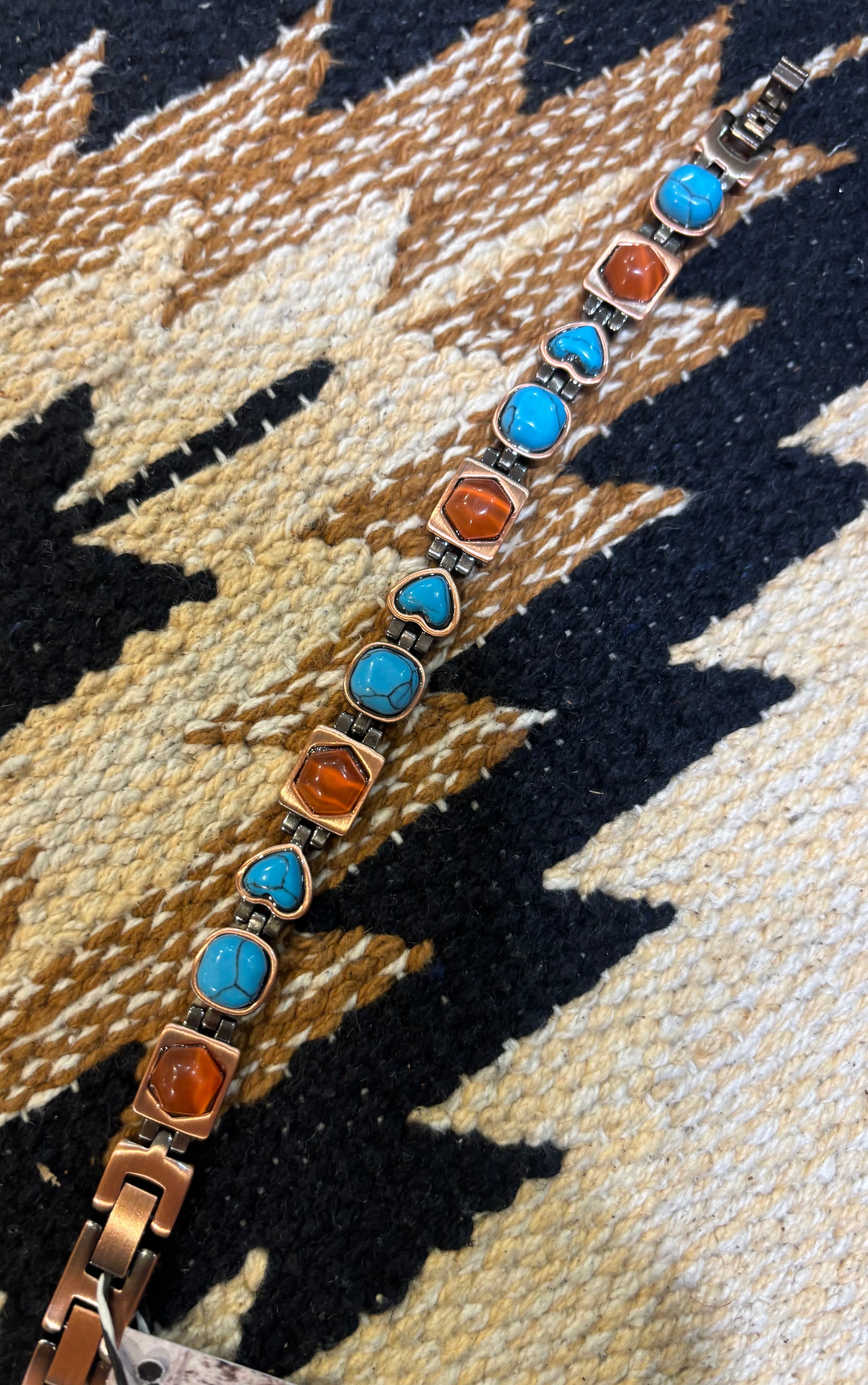 Turquoise Copper Bracelet