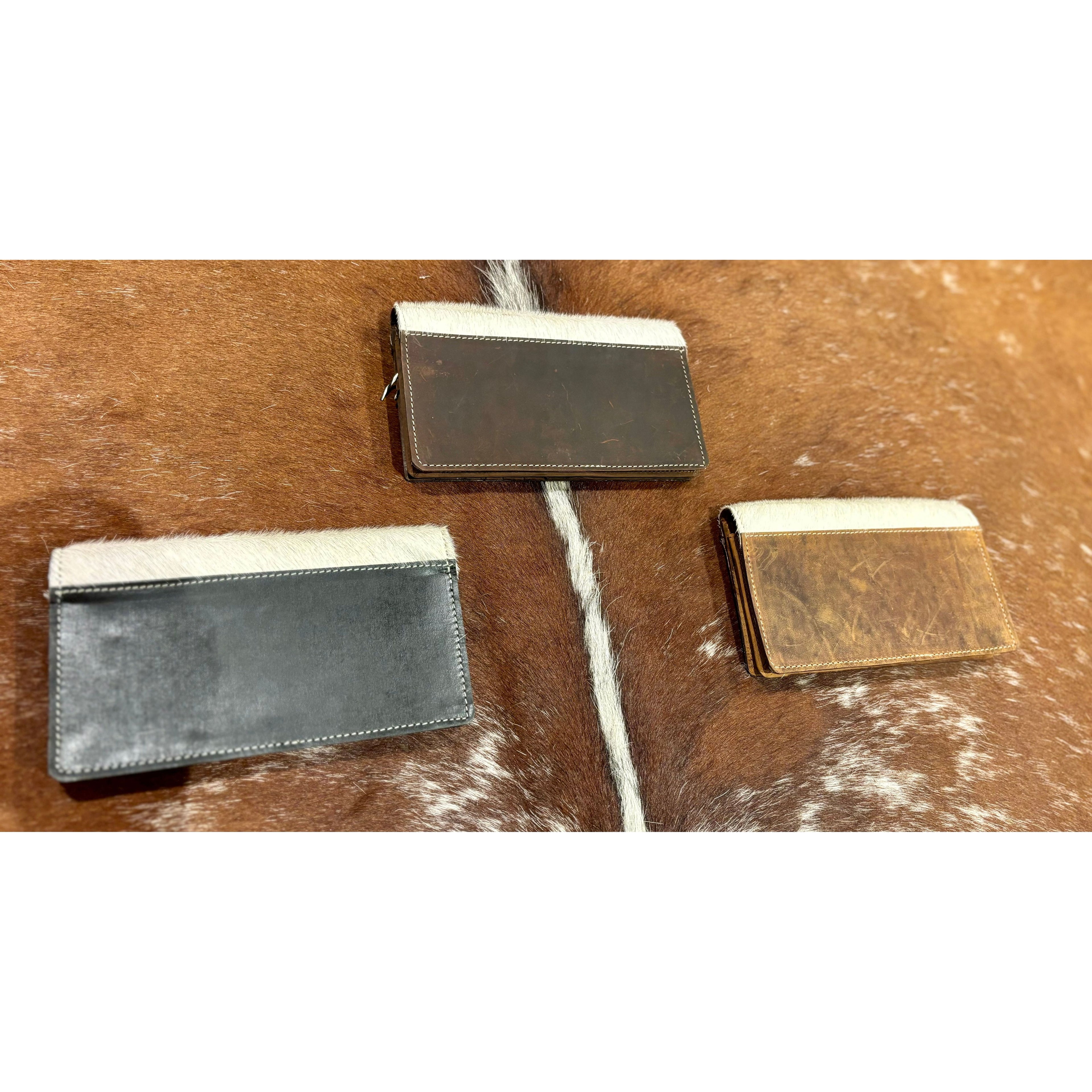 Tooling Cactus Leather Slim Cowhide Wallet