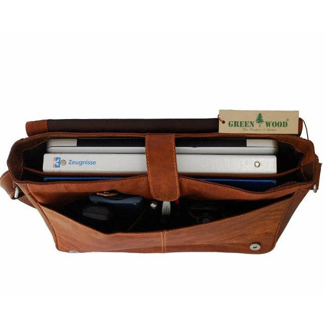 Leather Laptop Bag Richard Camel GW835CAM