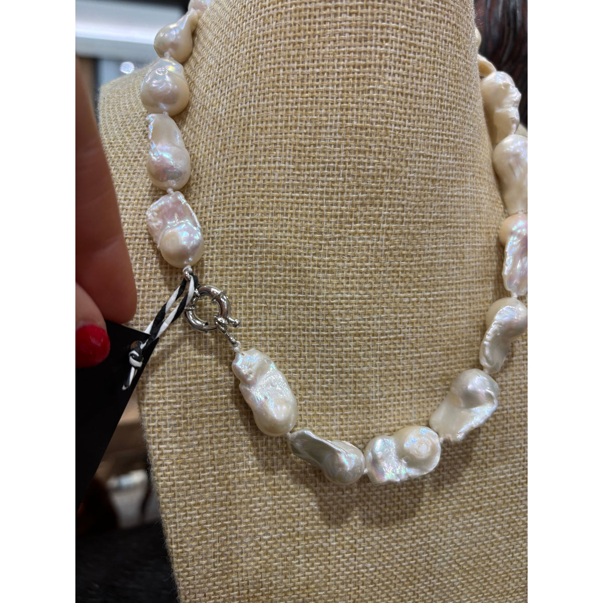 Baroque Flame Pearl 43cm : 18” Necklace