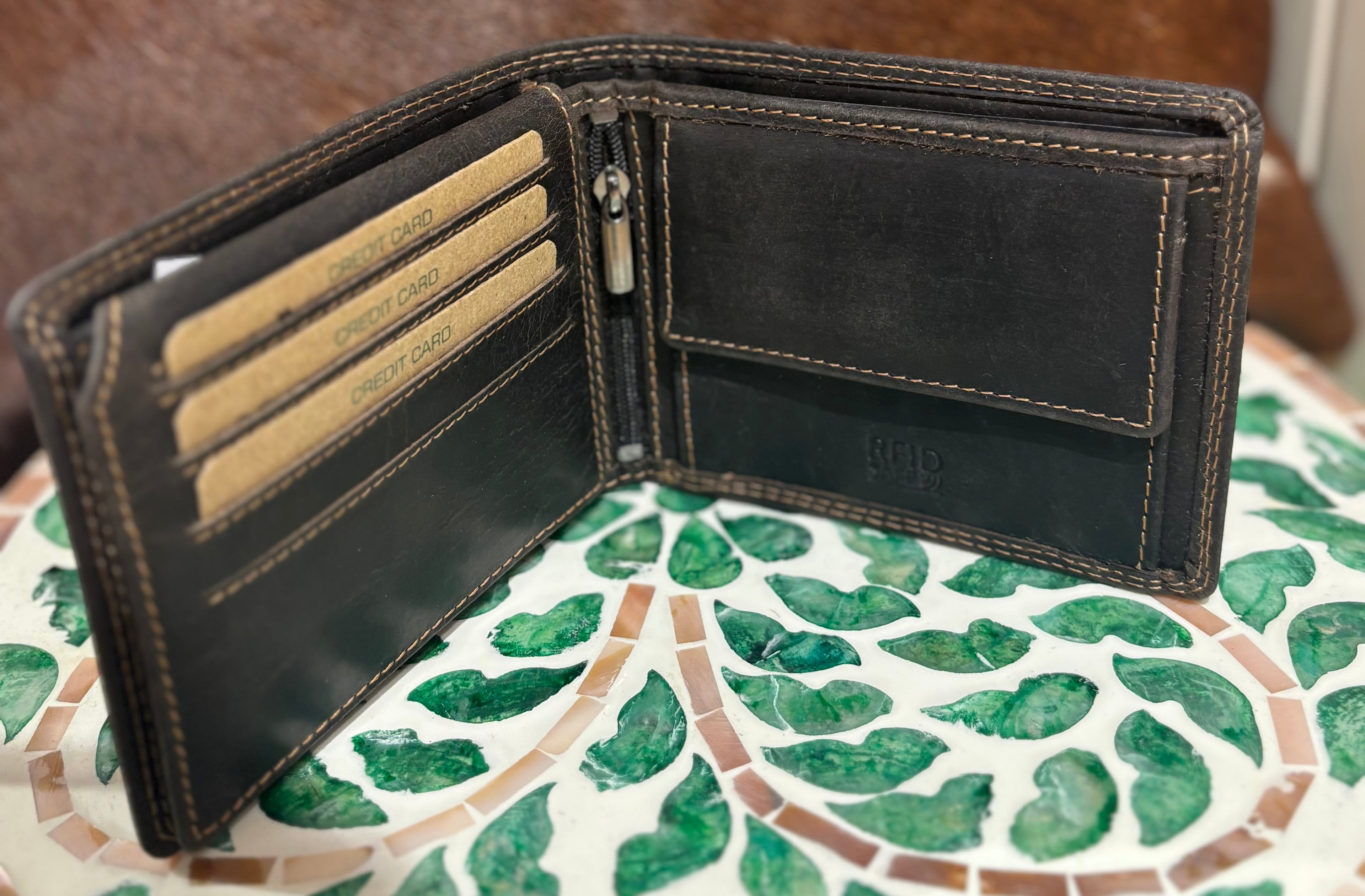 Lithgow Men’s leather wallet