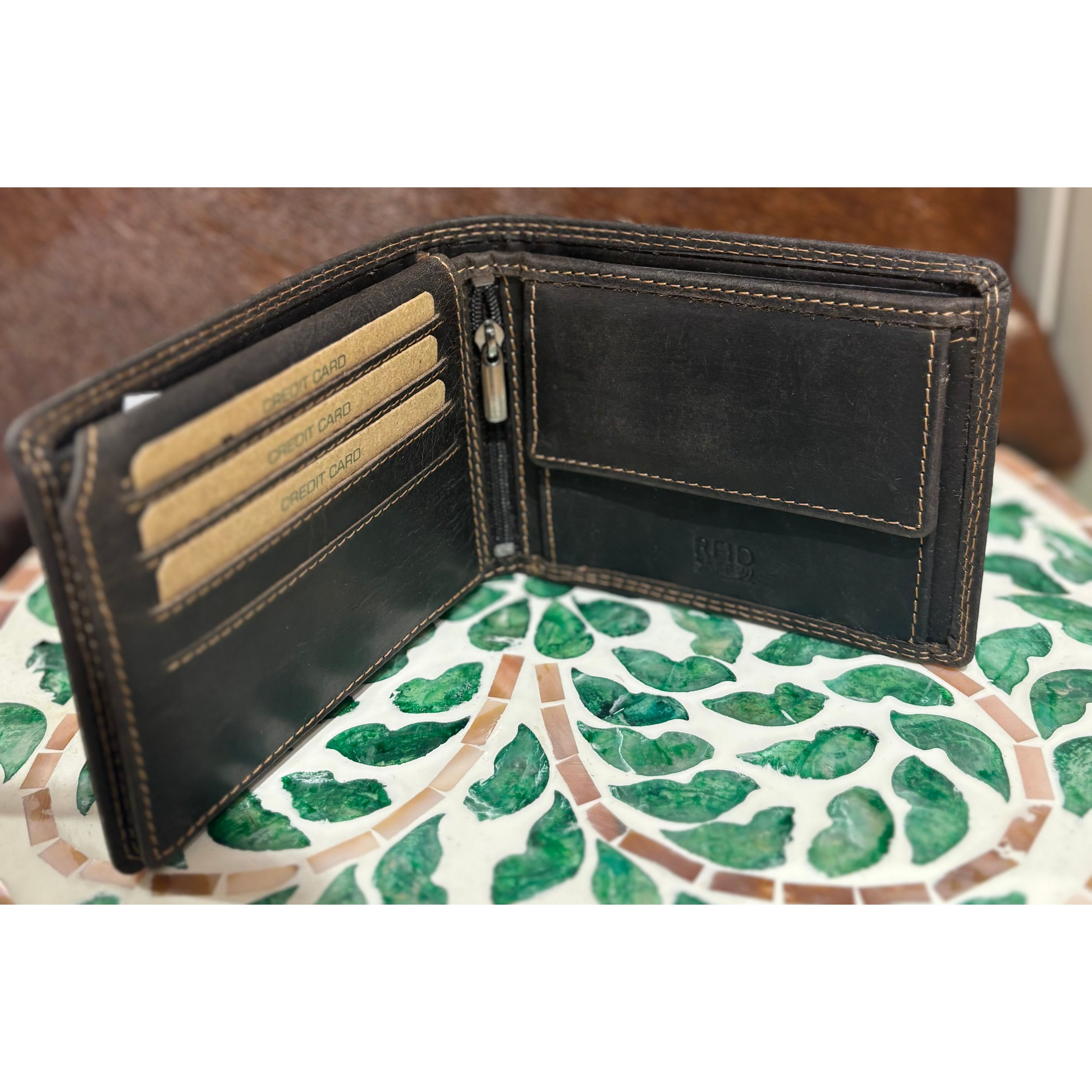Lithgow Men’s leather wallet