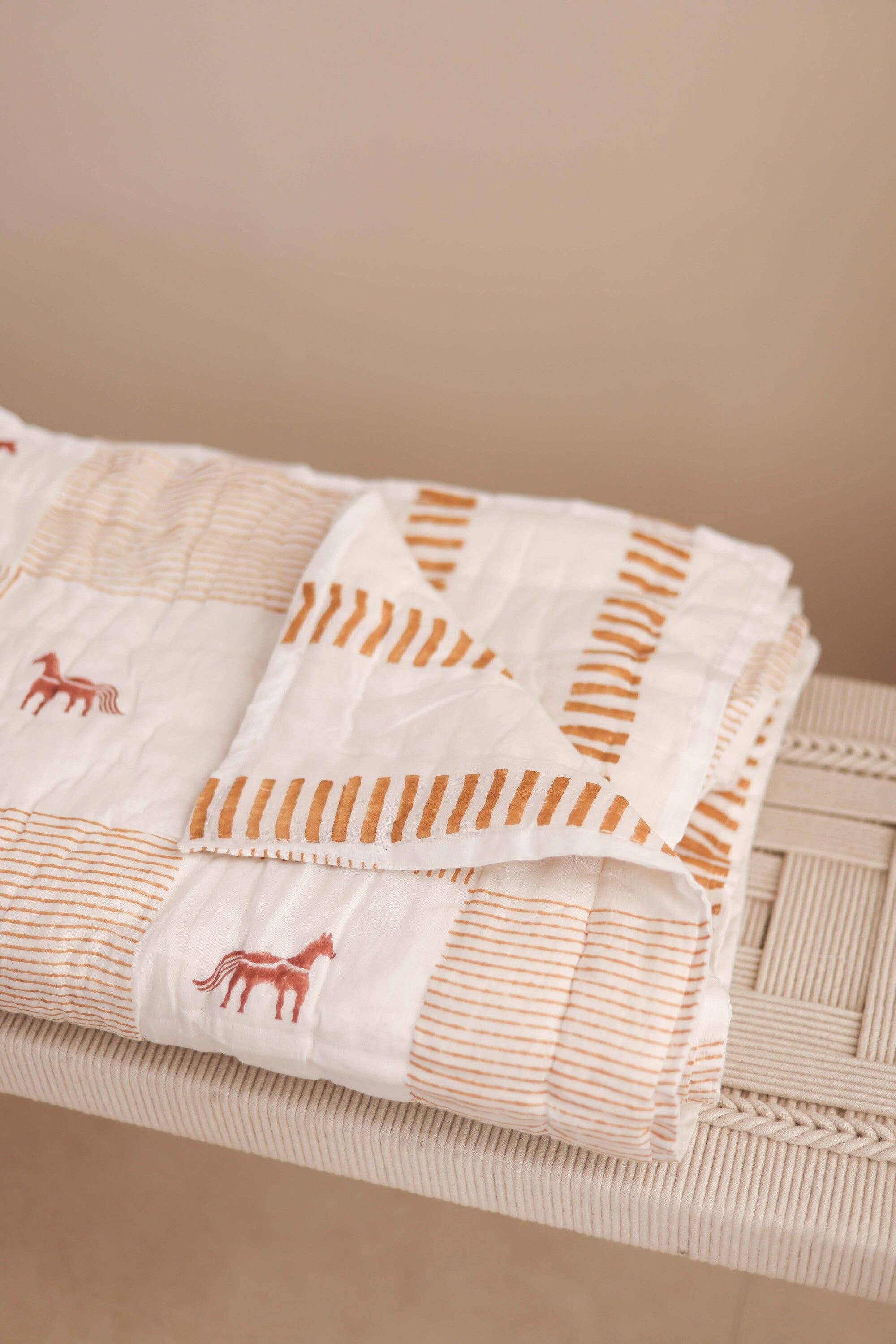 Pony Tales Baby Quilt Blanket