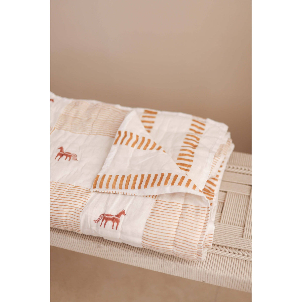 Pony Tales Baby Quilt Blanket