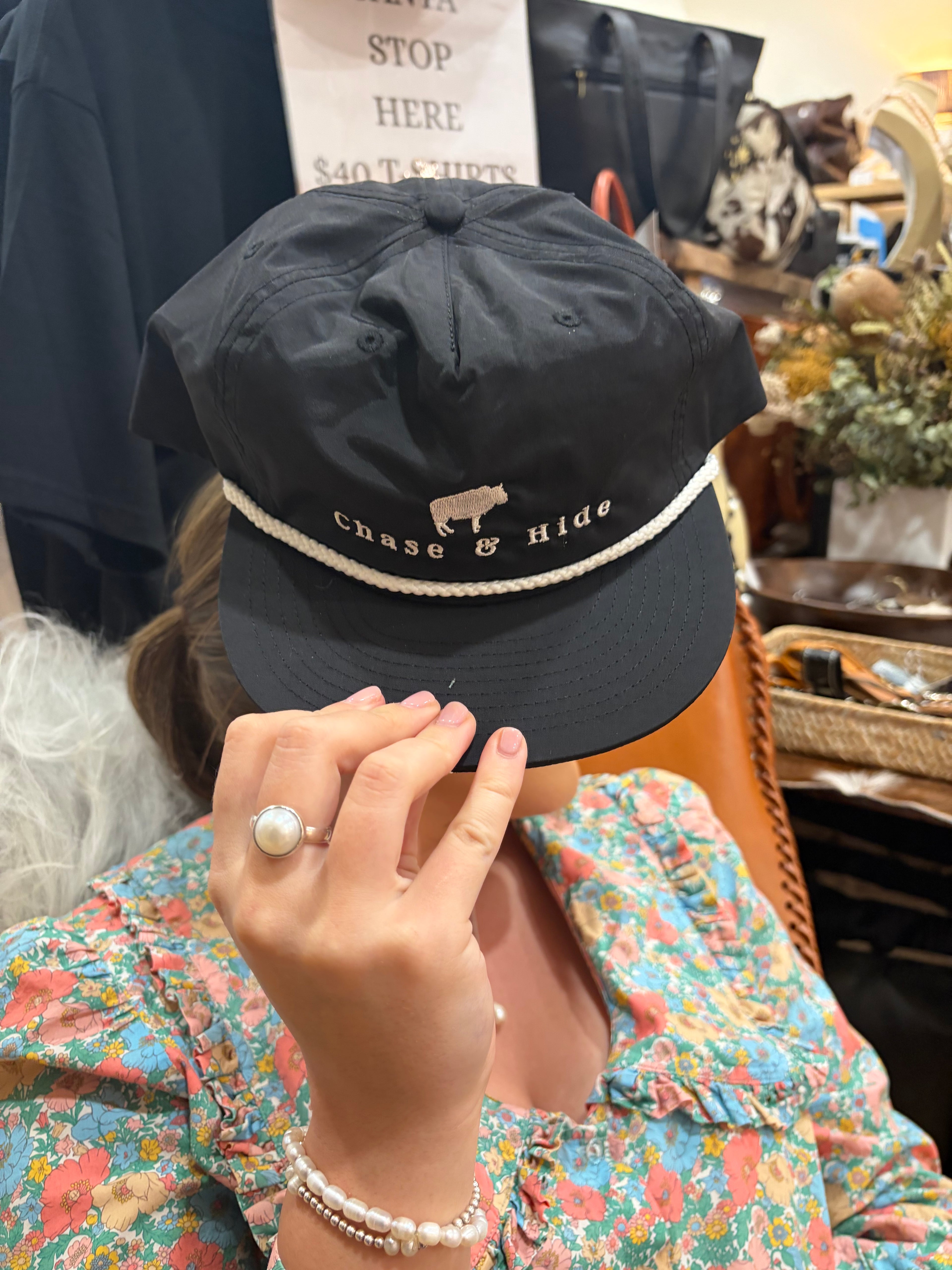 Chase and Hide Roped Cap