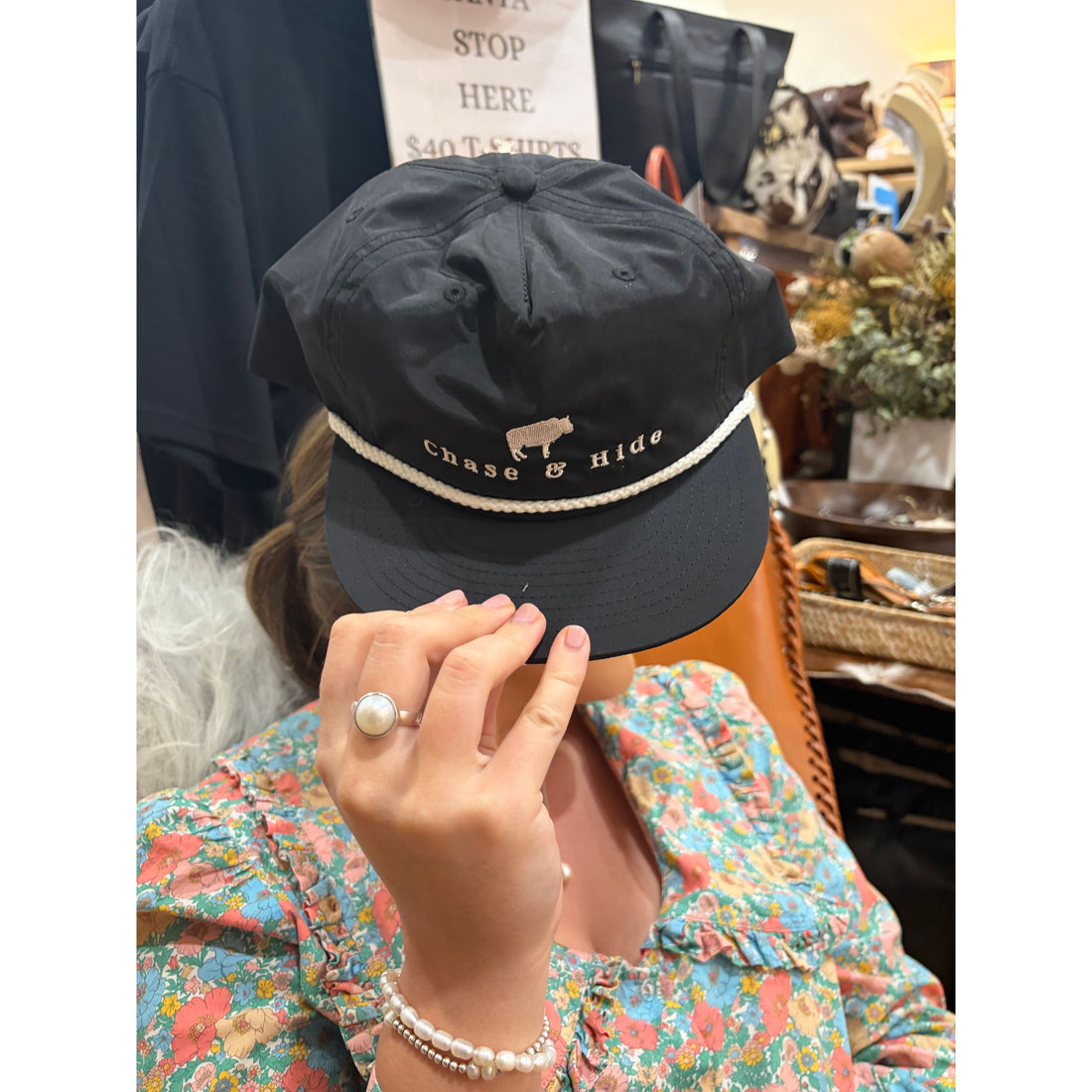 Chase and Hide Roped Cap
