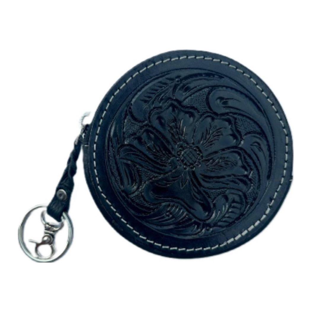 Circle Tooled Coin Purse