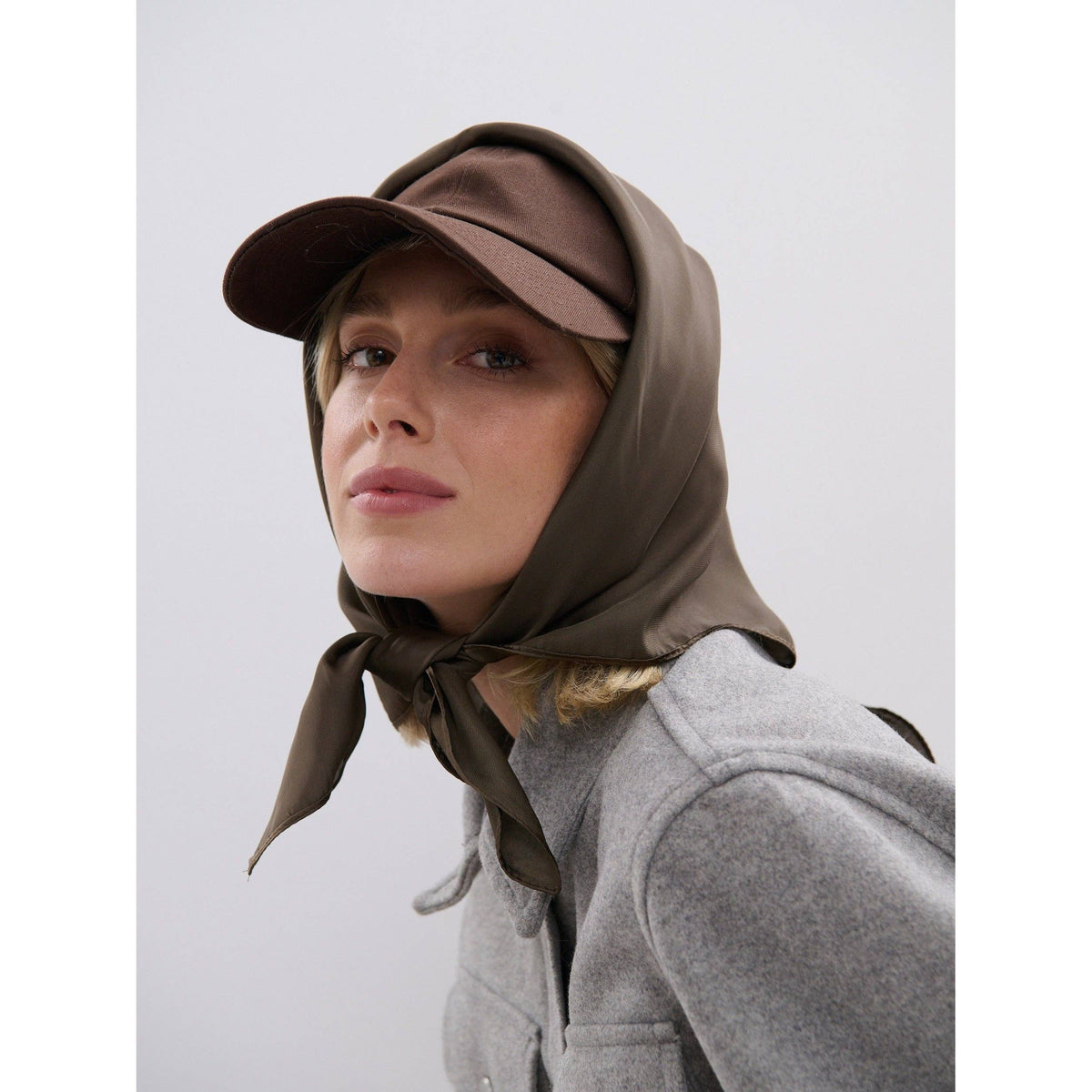 Mocha Plain Bandana