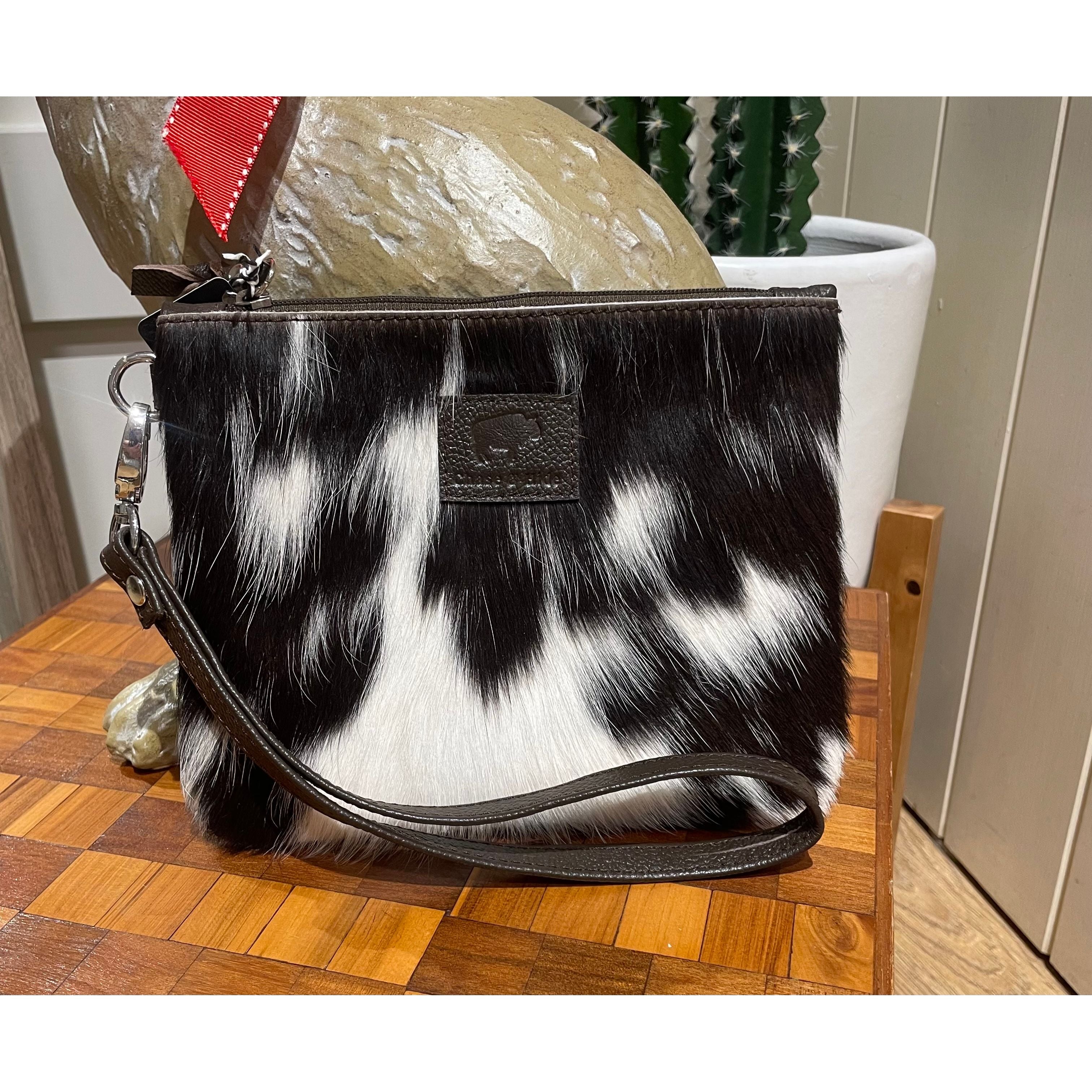 Midi Hide Chocolate Clutch