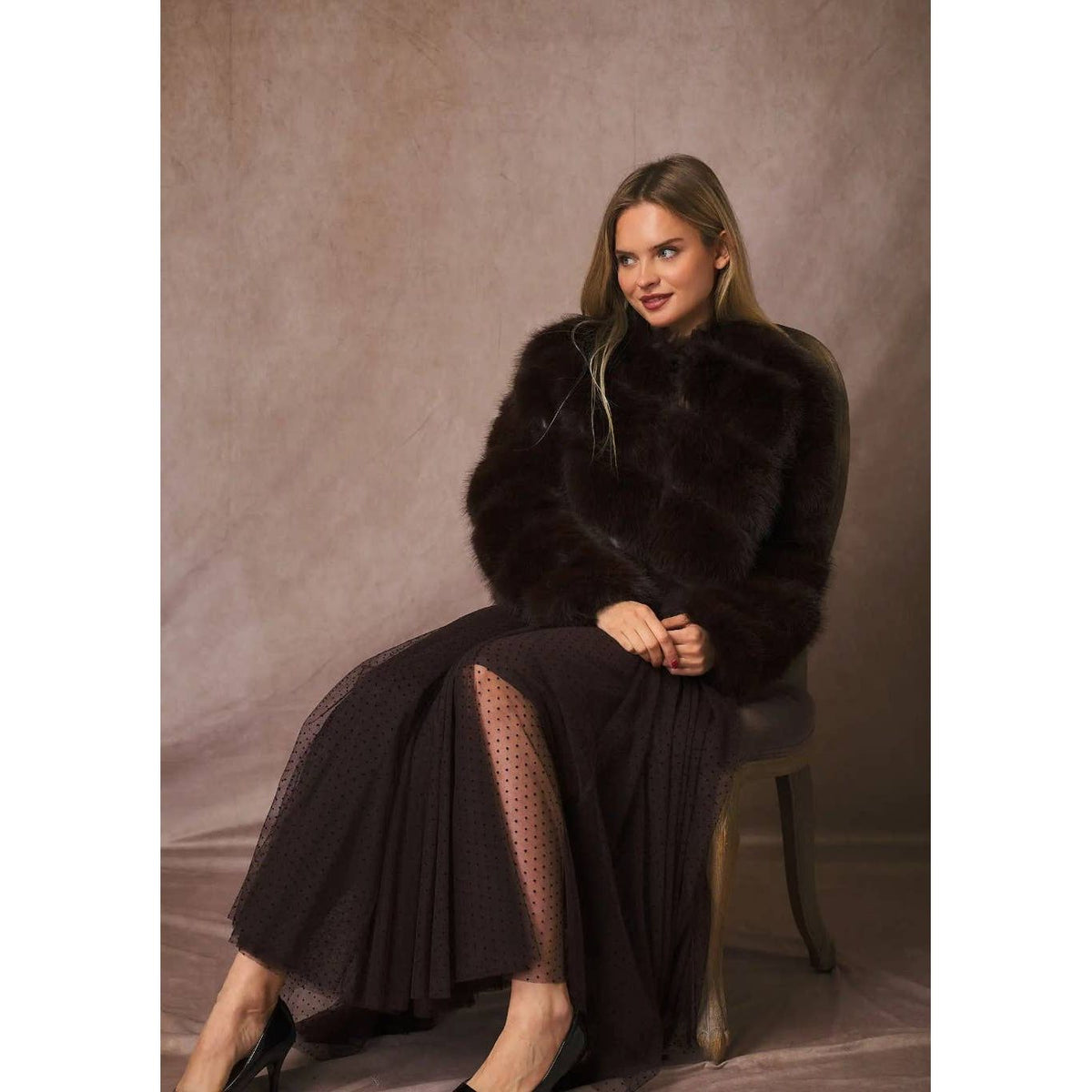 Choklate Paris Faux Fur Jacket