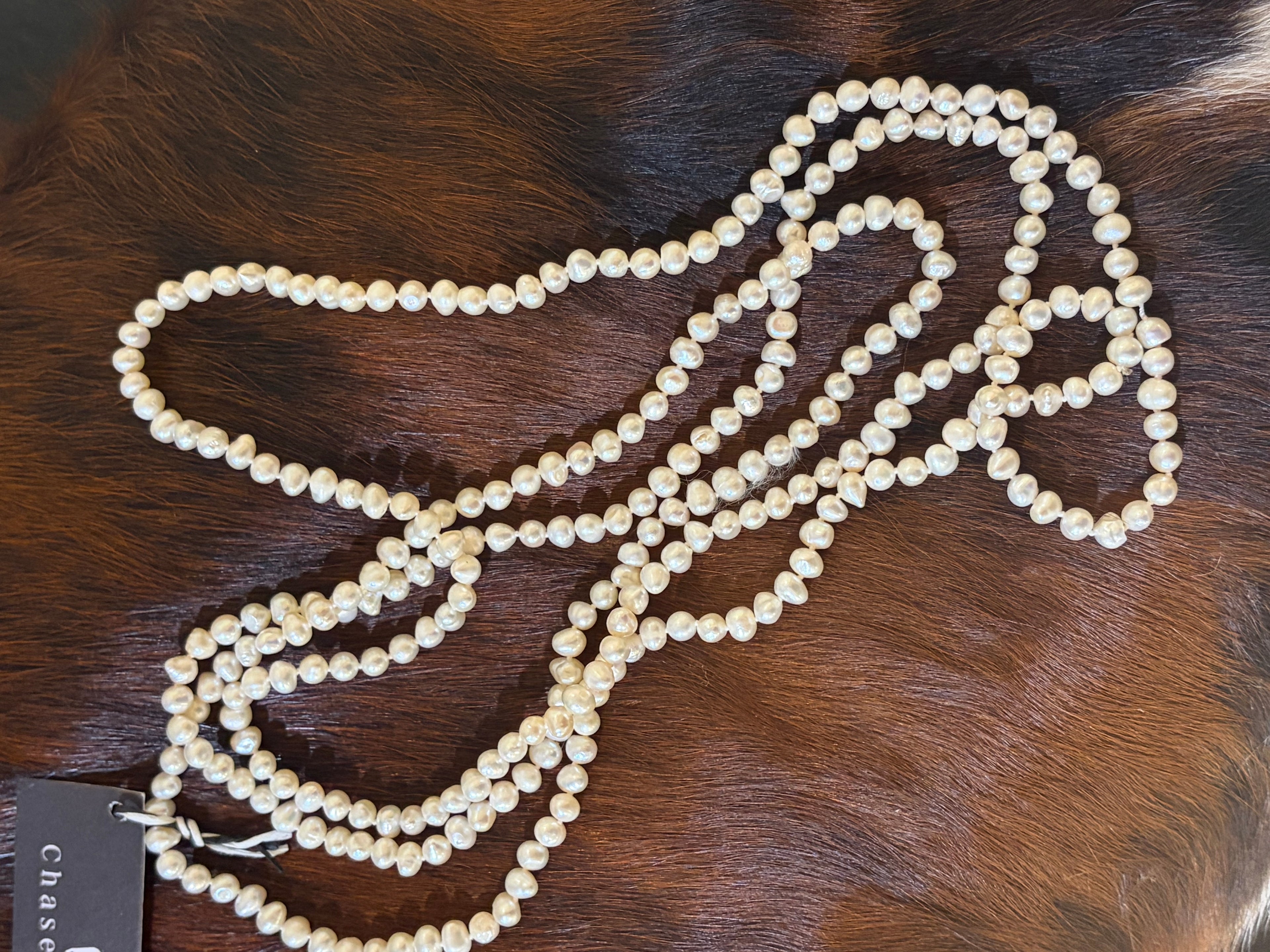 60” Potato Pearl Necklace