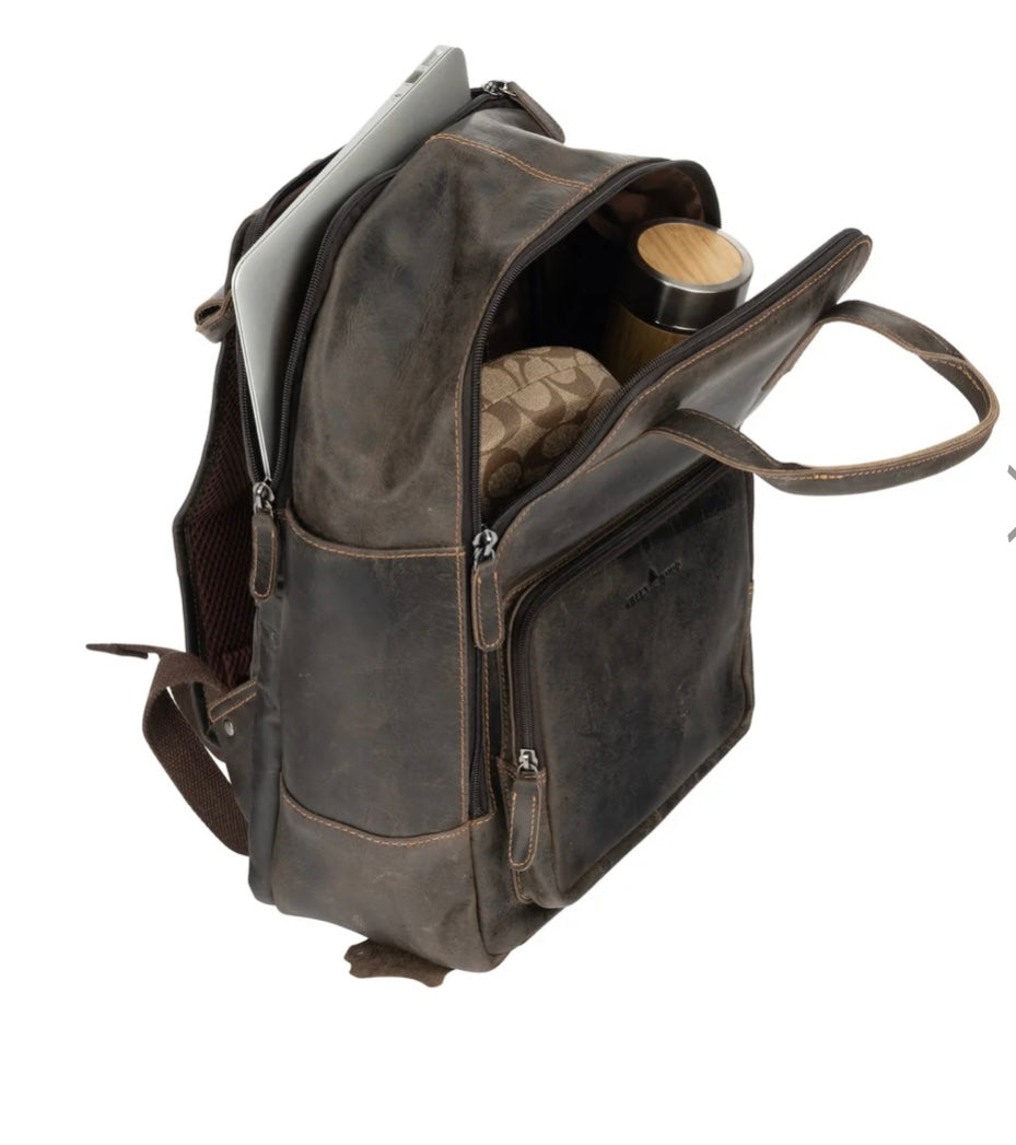 Leather Backpack