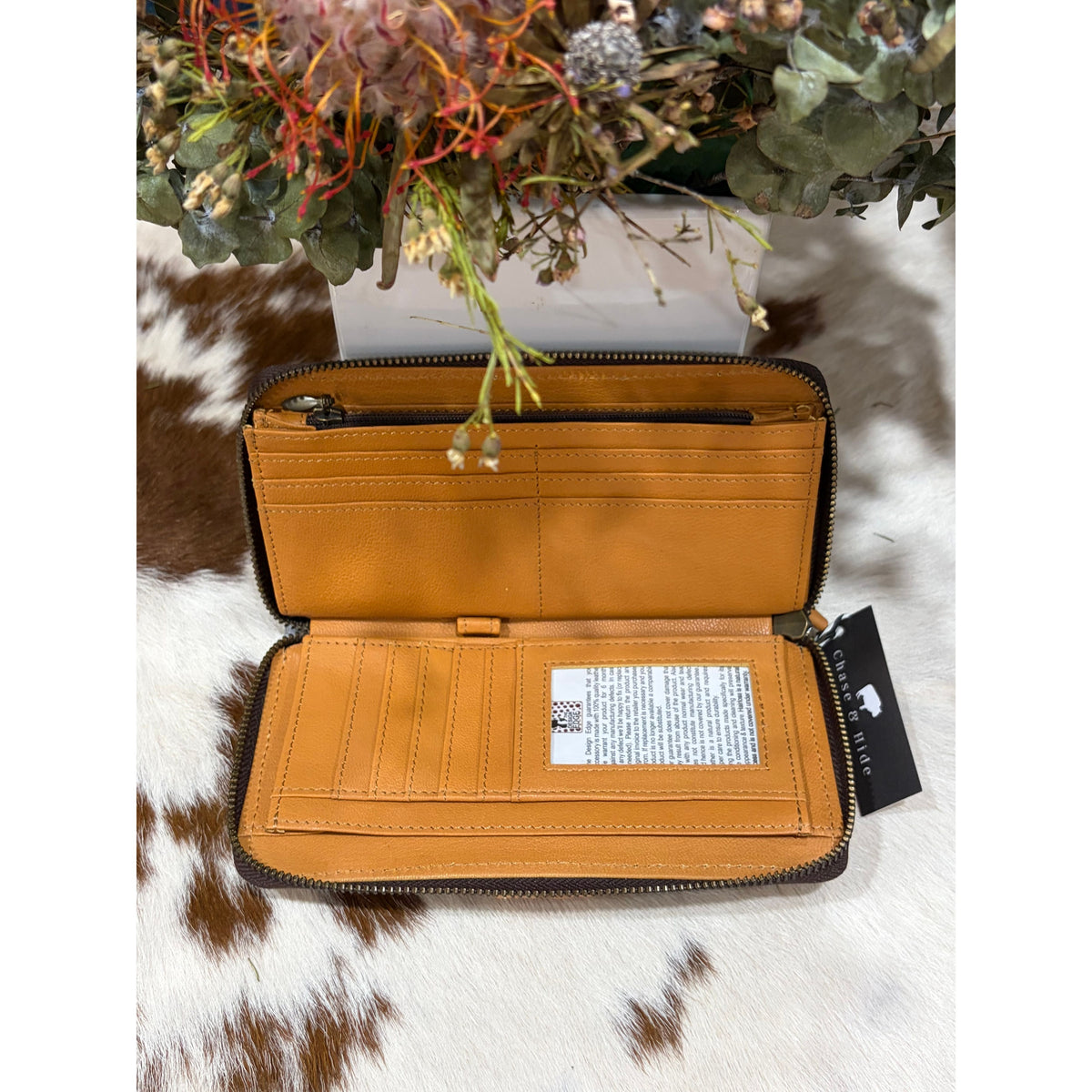 Sunflower Tooling Wallet -