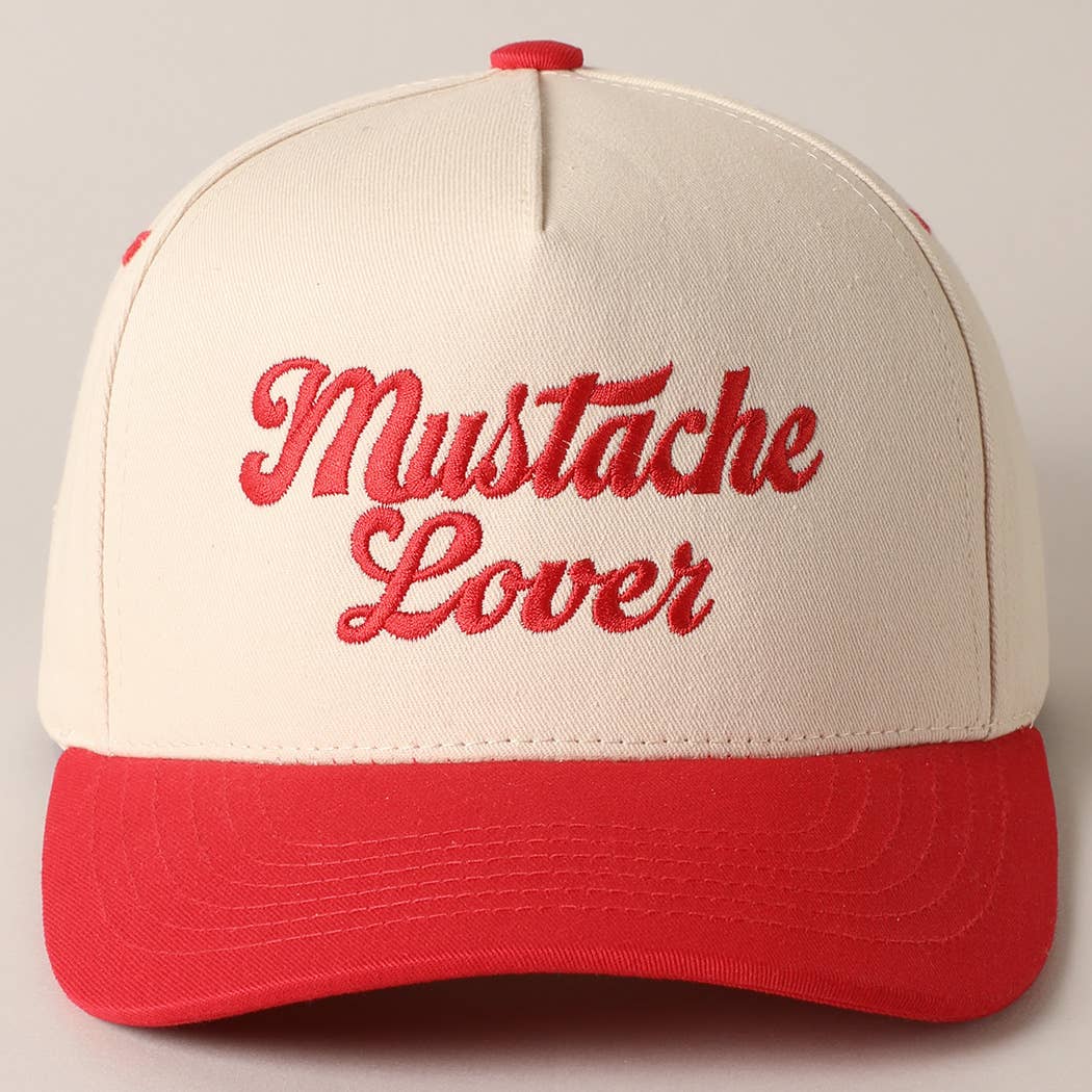 Mustache Lover Two Tone Trucker Hat