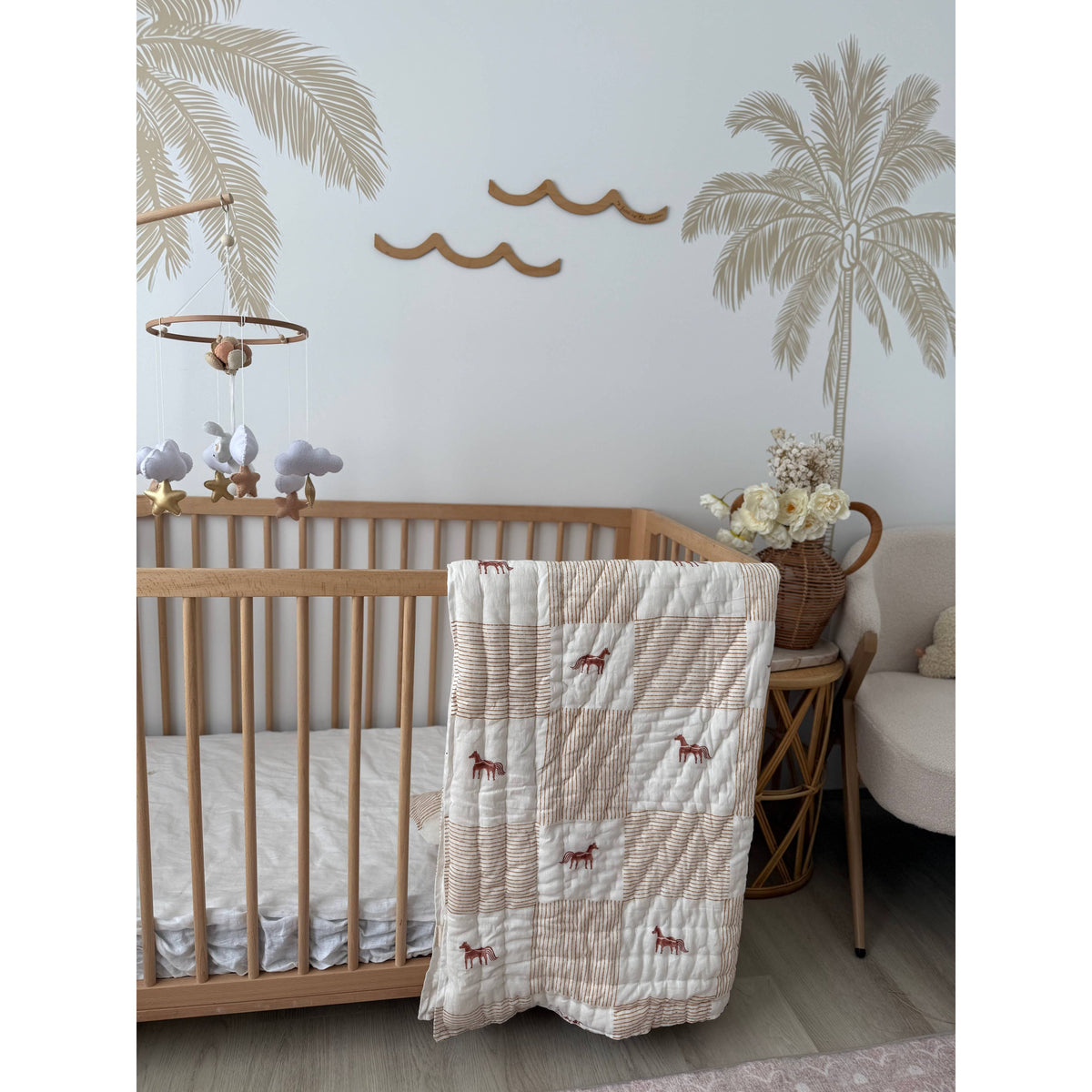 Pony Tales Baby Quilt Blanket