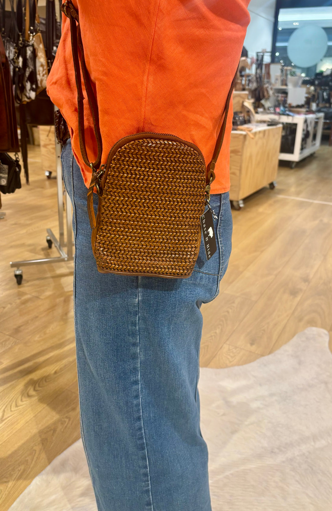 Ladies Leather Shoulder/crossbody Bag