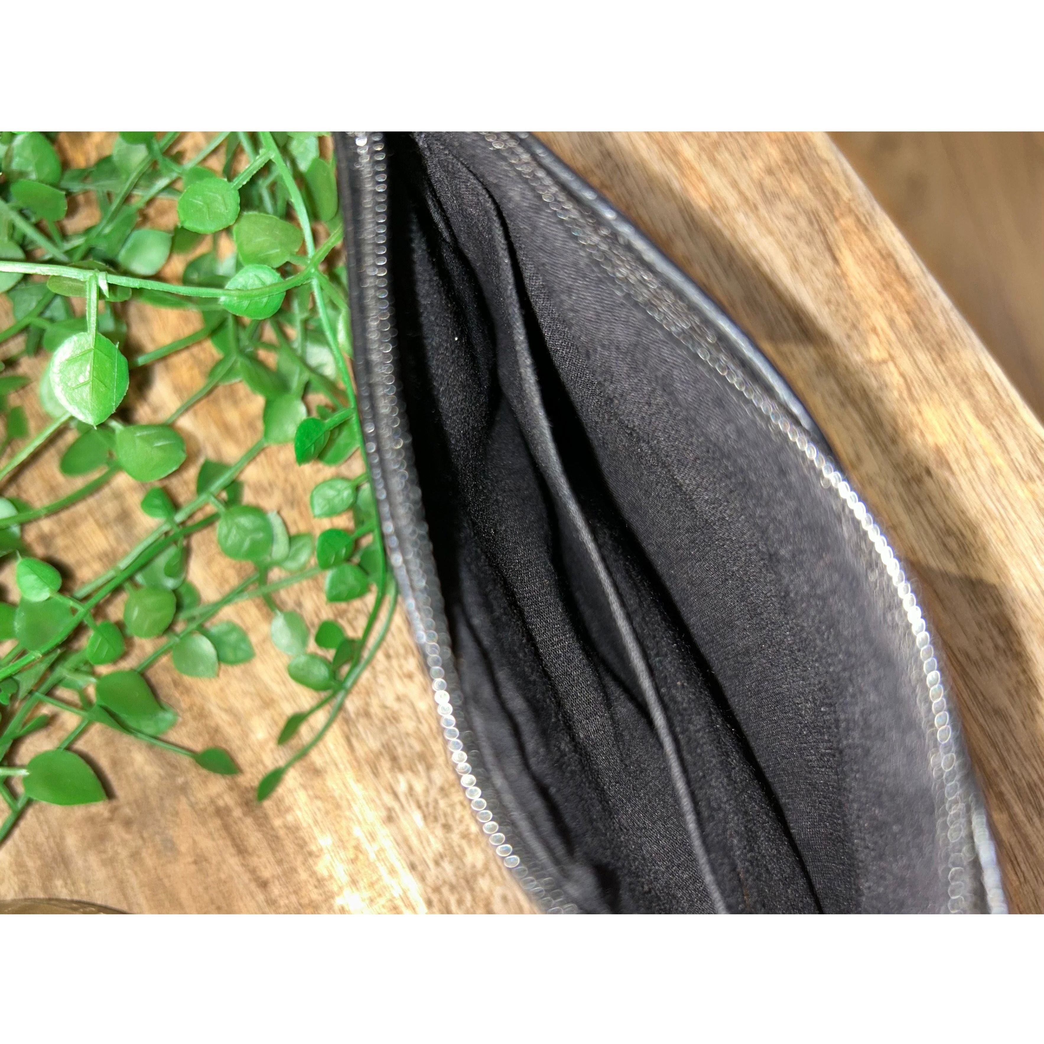 Mini Black Clutch Purse