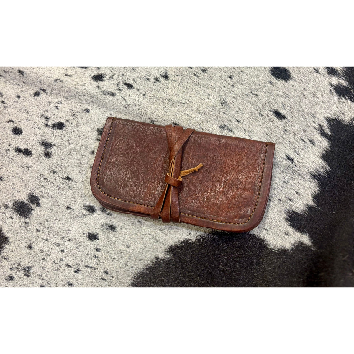 Leather Pouch tobacco - string