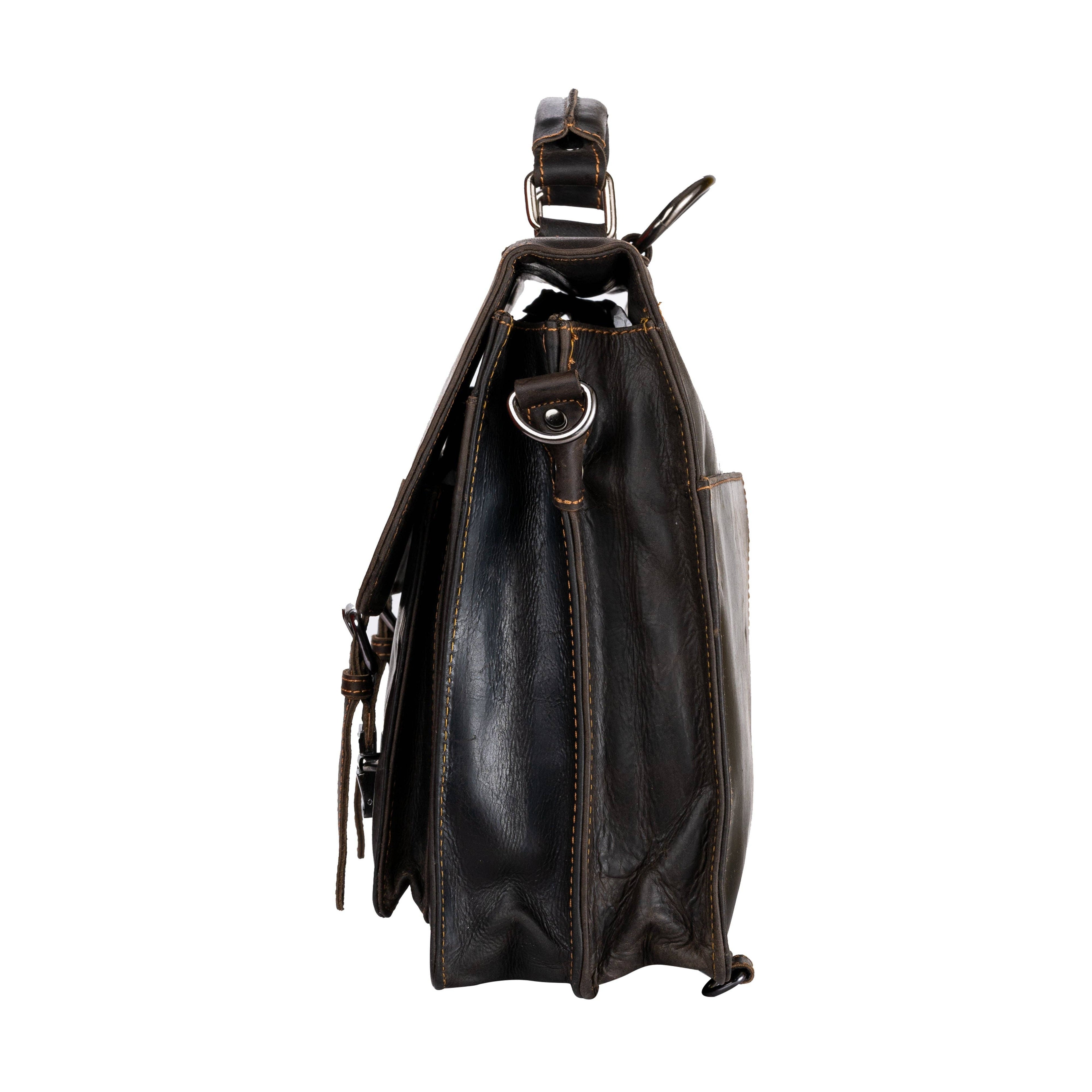 DUO CONVERTIBLE BACKPACK BRIEFCASE - NEWCASTLE Brown GW191991BRN
