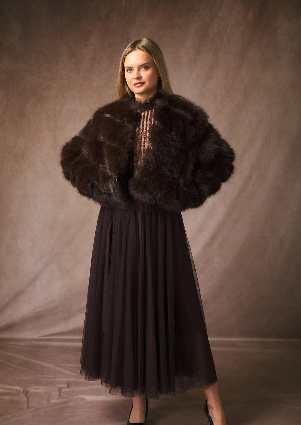 Choklate Paris Faux Fur Jacket