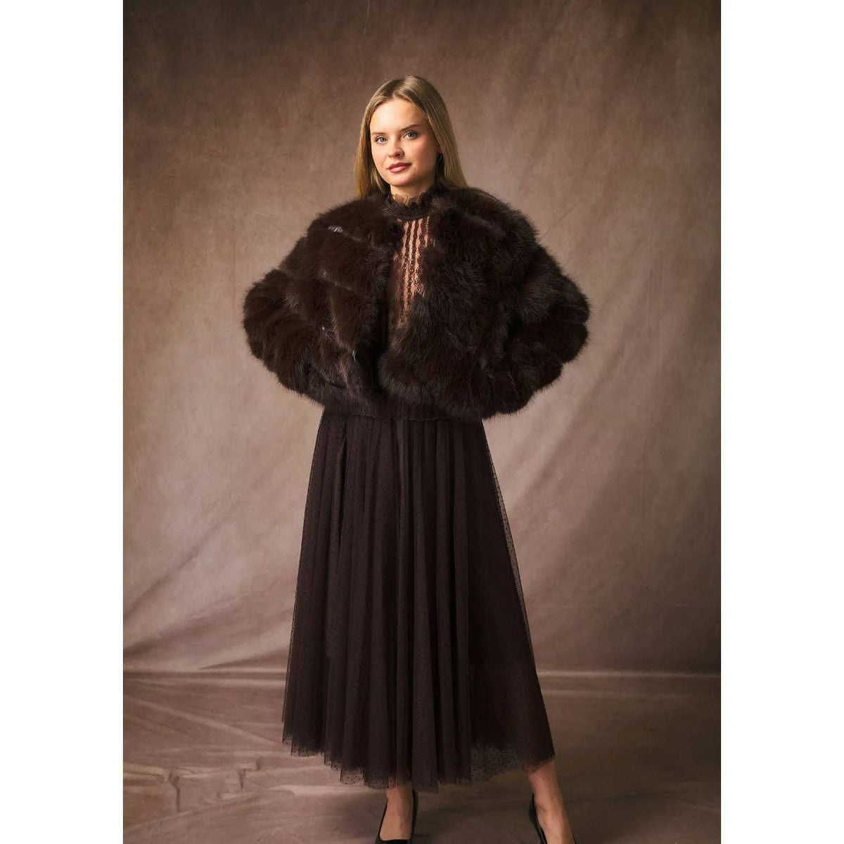 Choklate Paris Faux Fur Jacket