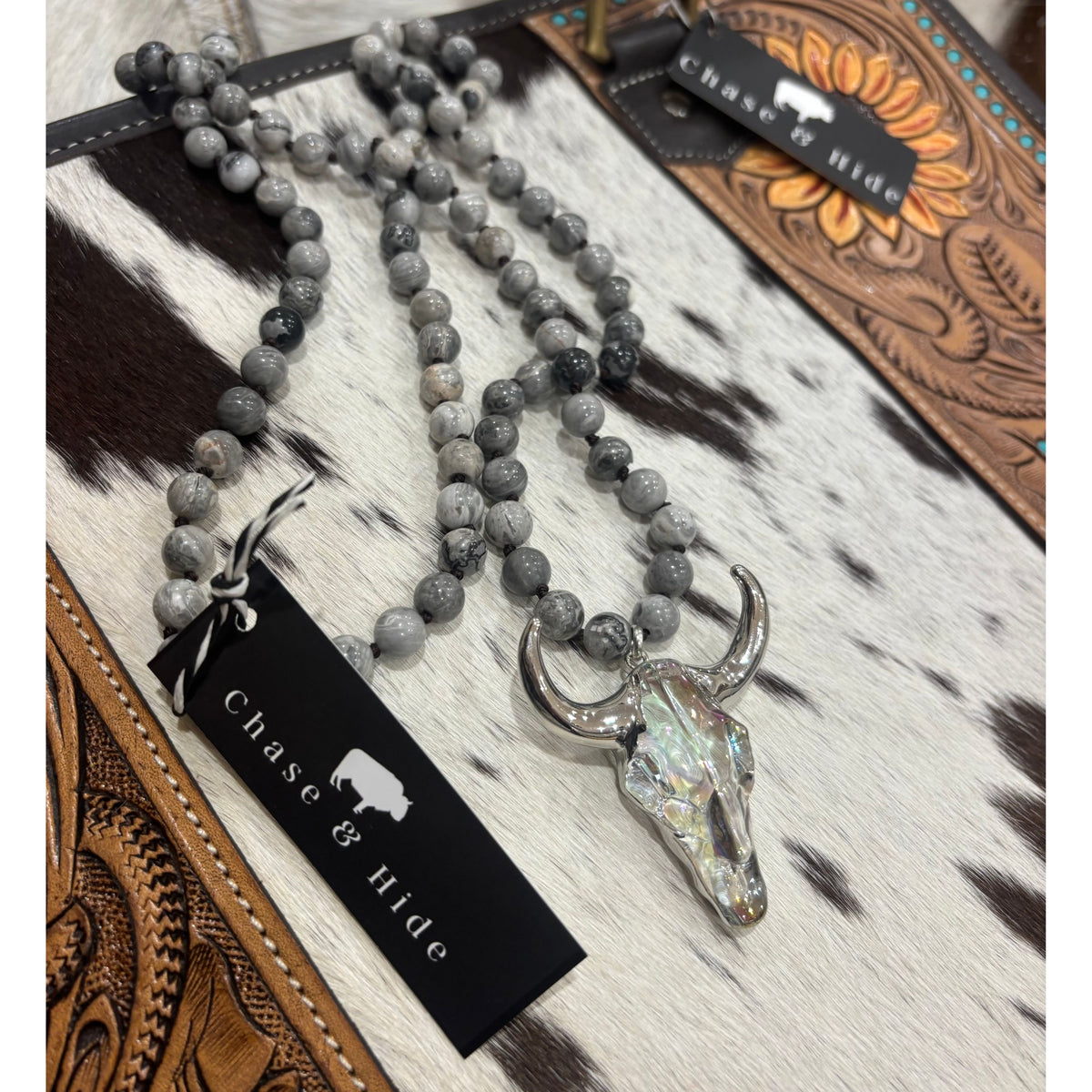 Bull head beads