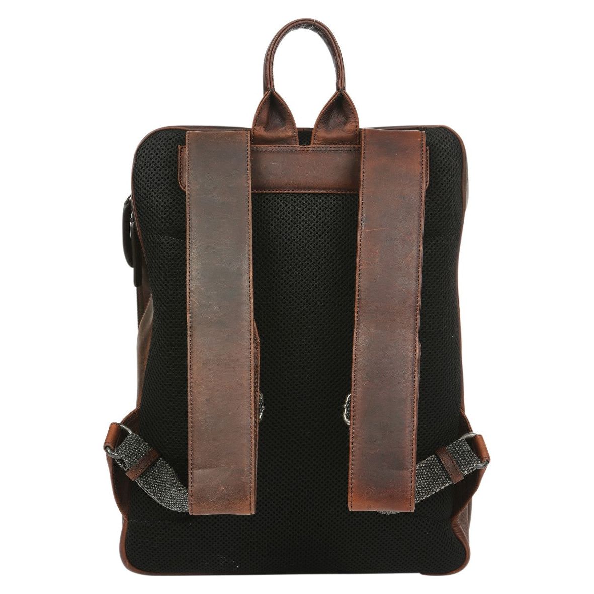Men’s Brown Leather Backpack