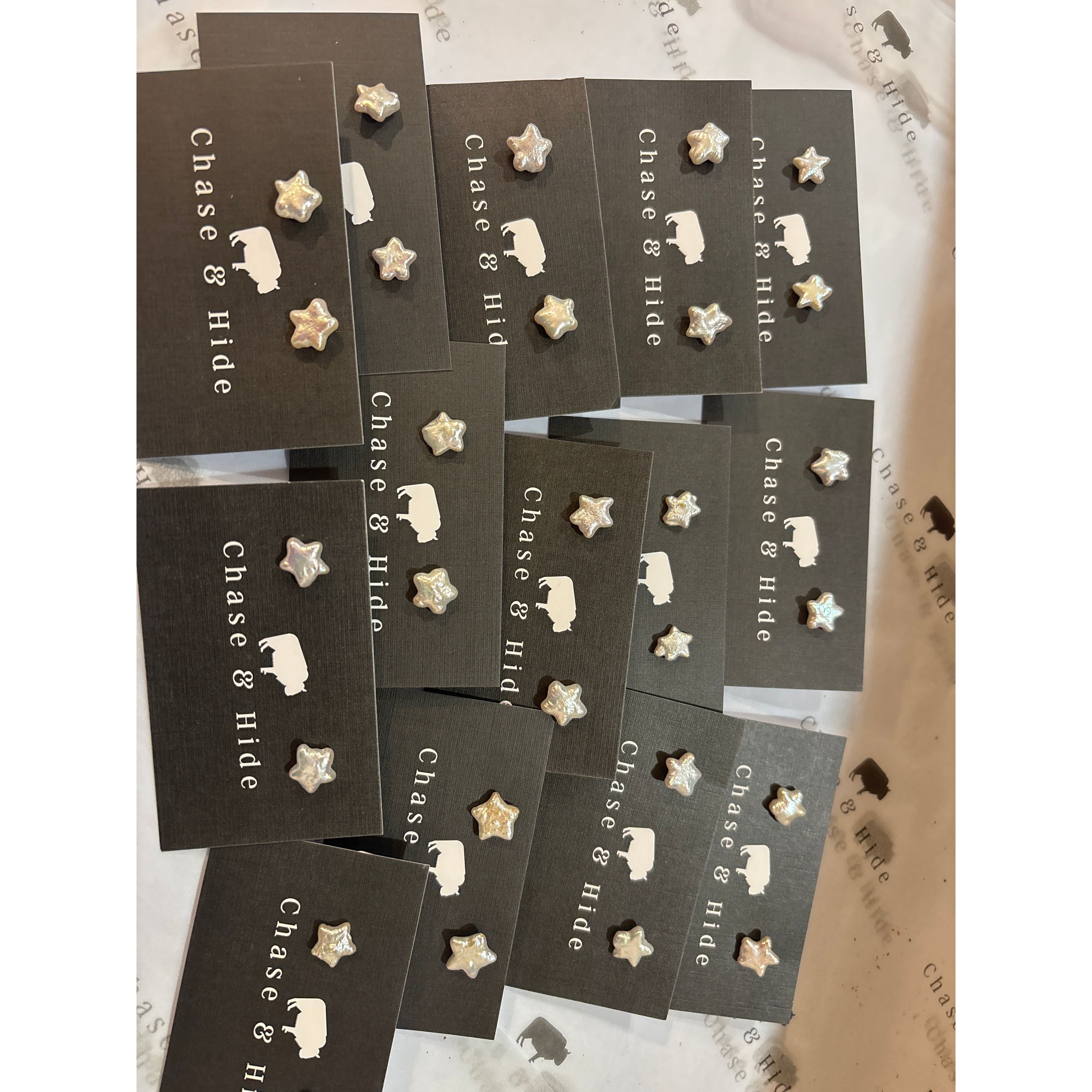 Star Freshwater Pearl Studs