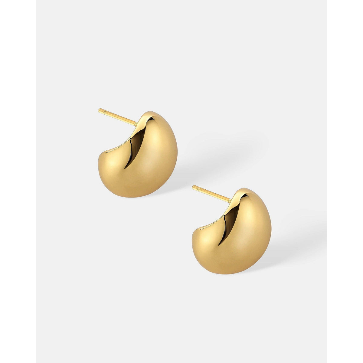 Mini Droplet 18K Gold Plated Earrings