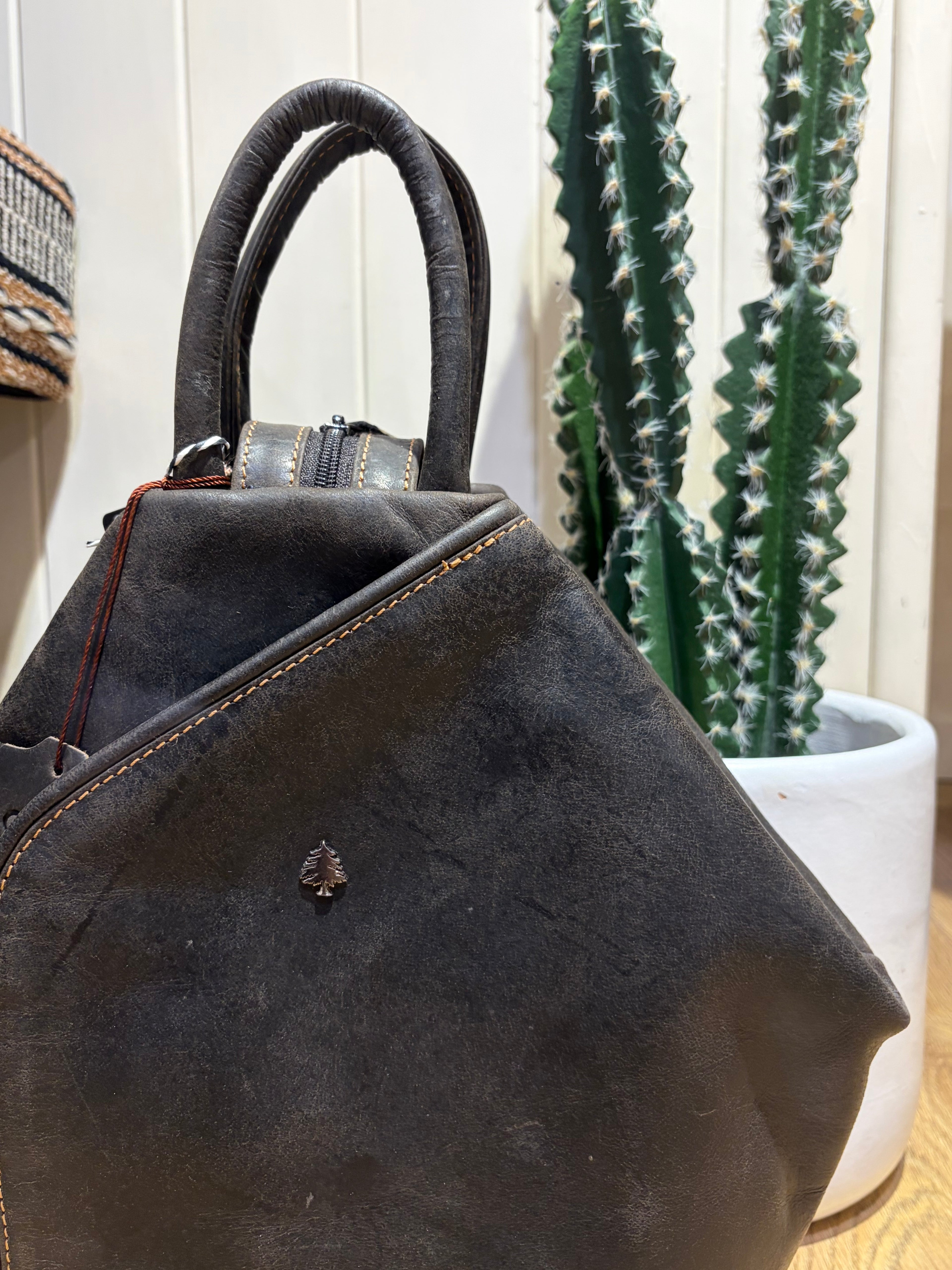 Leather Rucksack Bag/Backpack