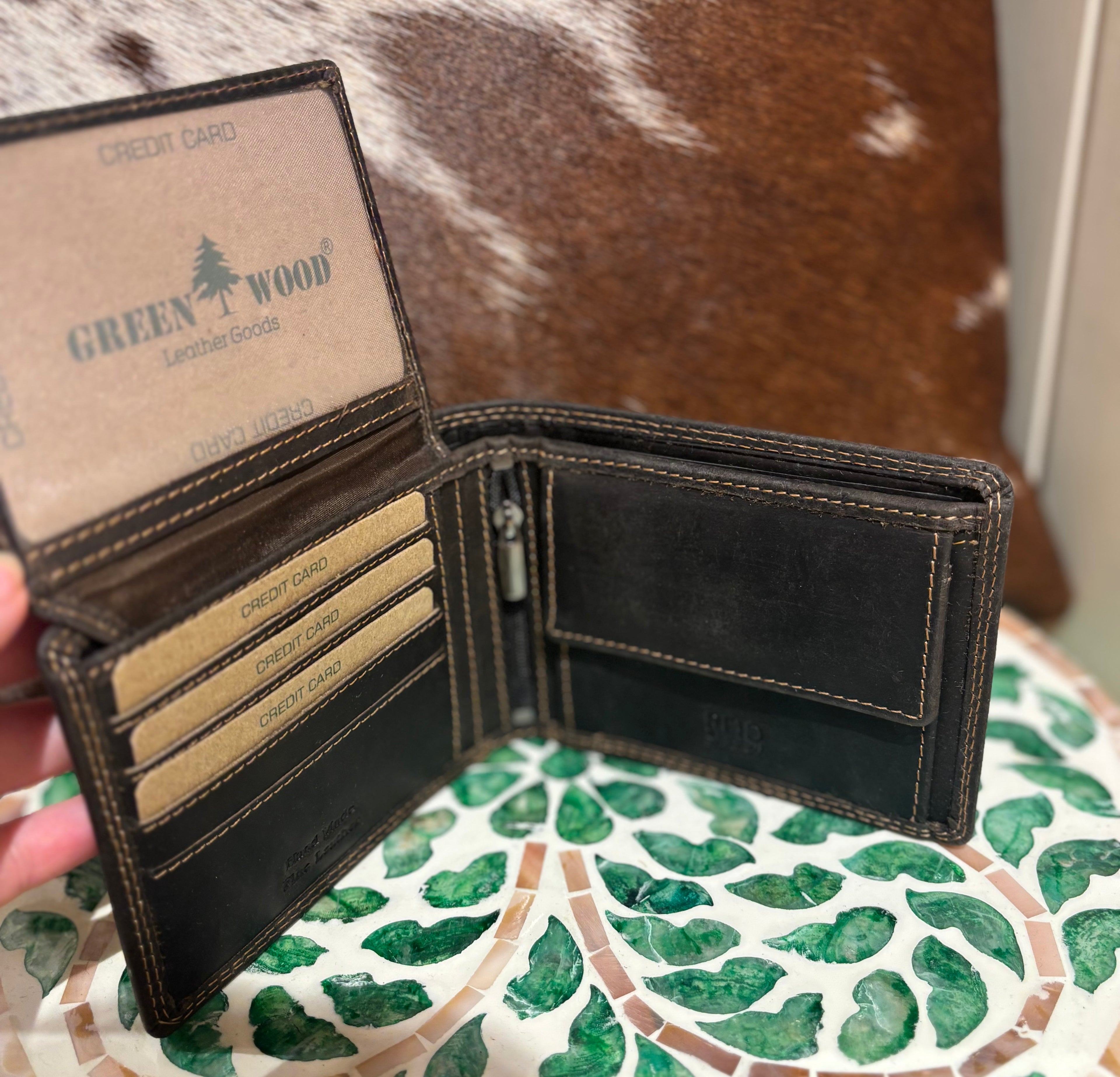 Lithgow Men’s leather wallet
