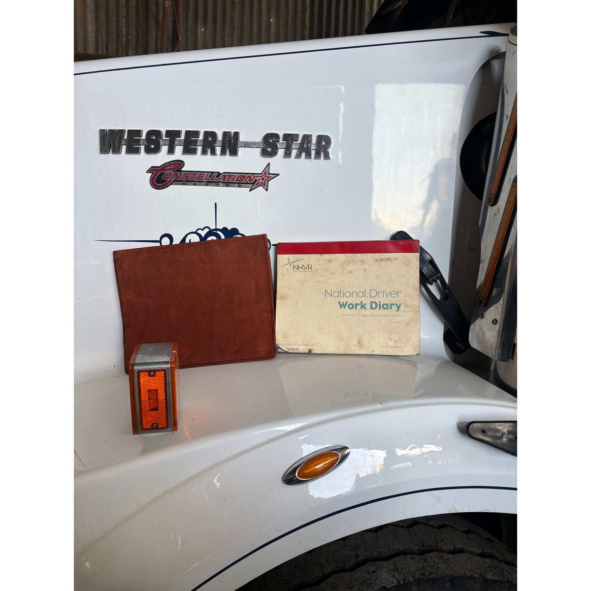 Truck Log Book Cover