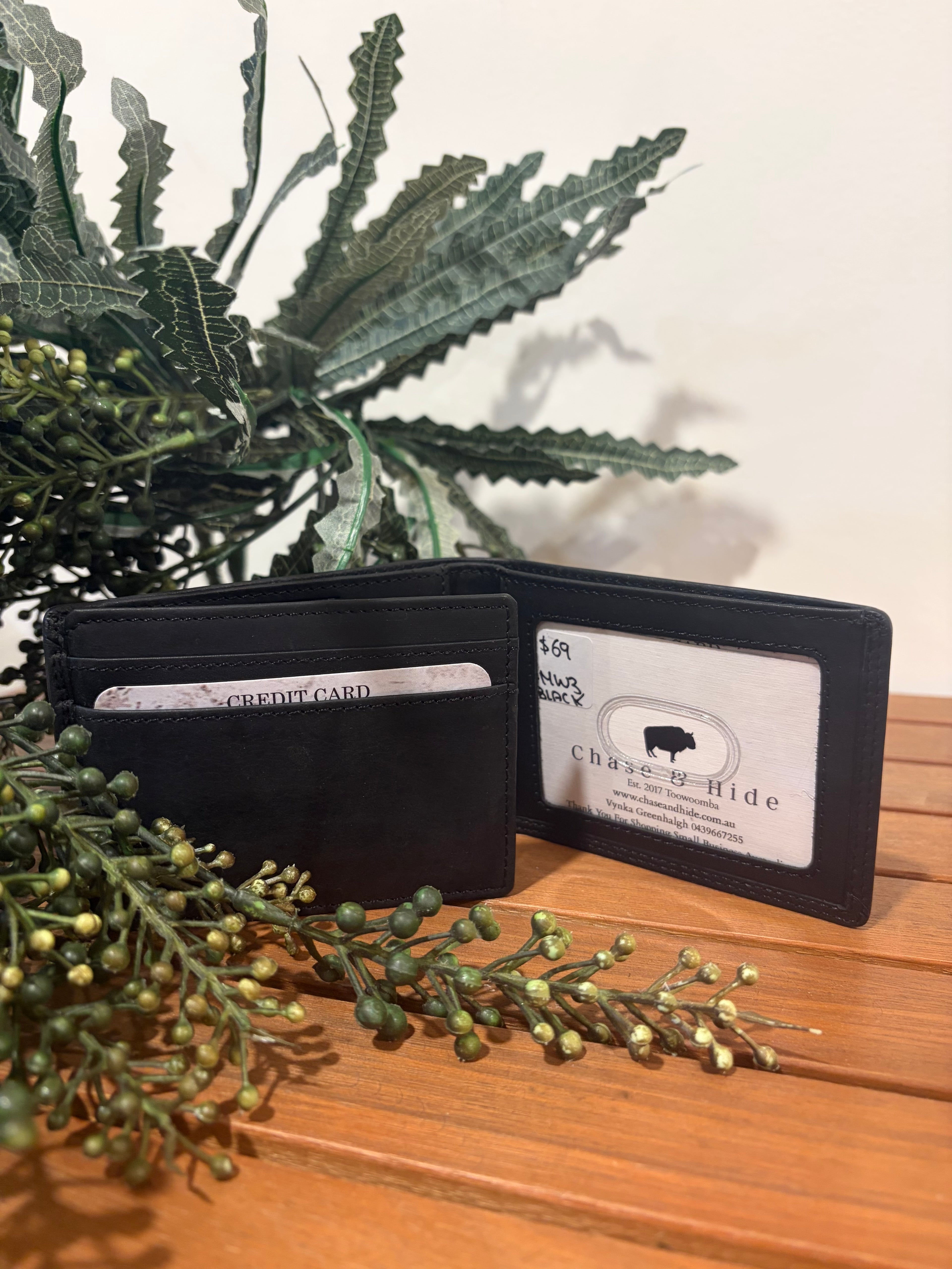 Plain Leather Wallet