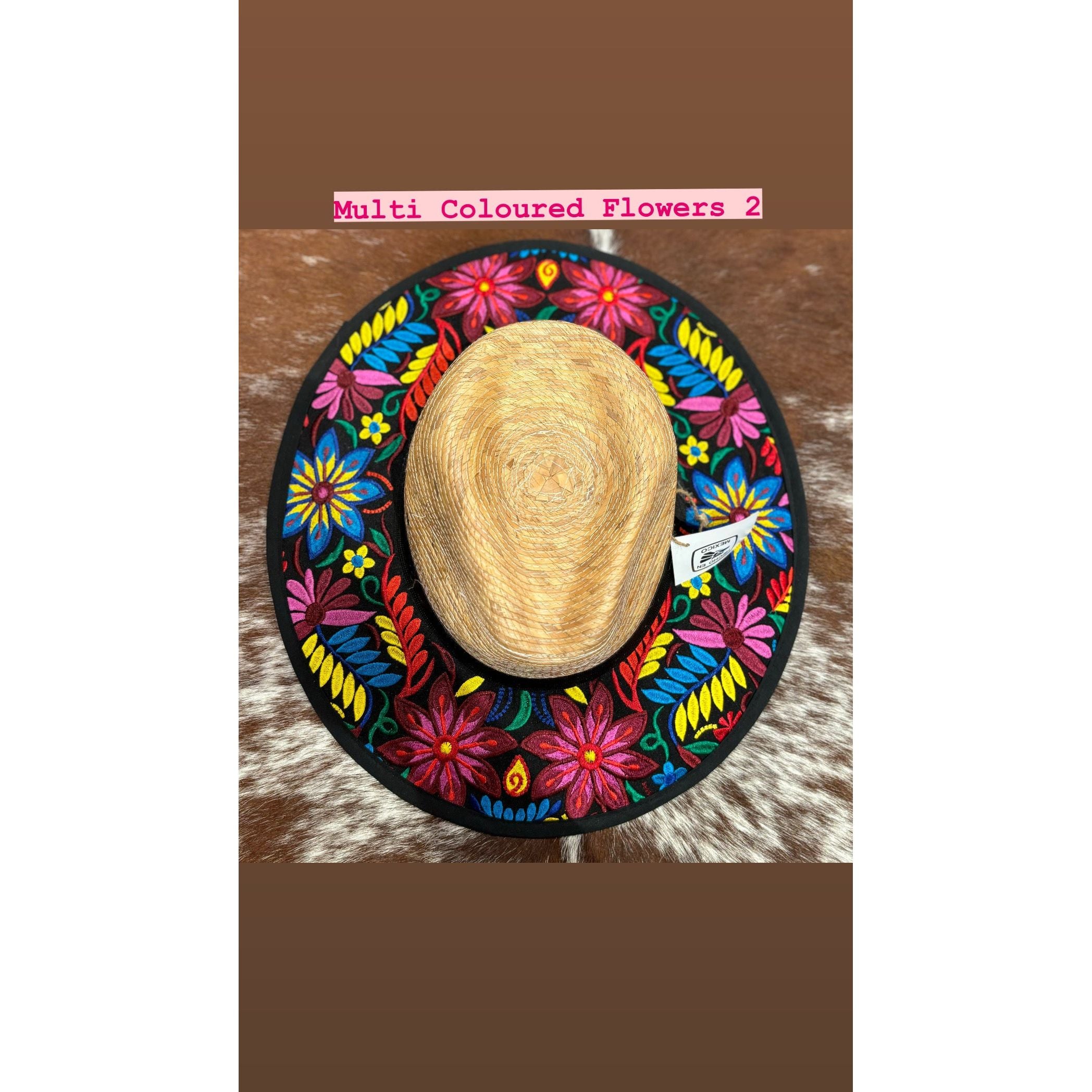 Patterned Wide Brim Hats Click for more designs !