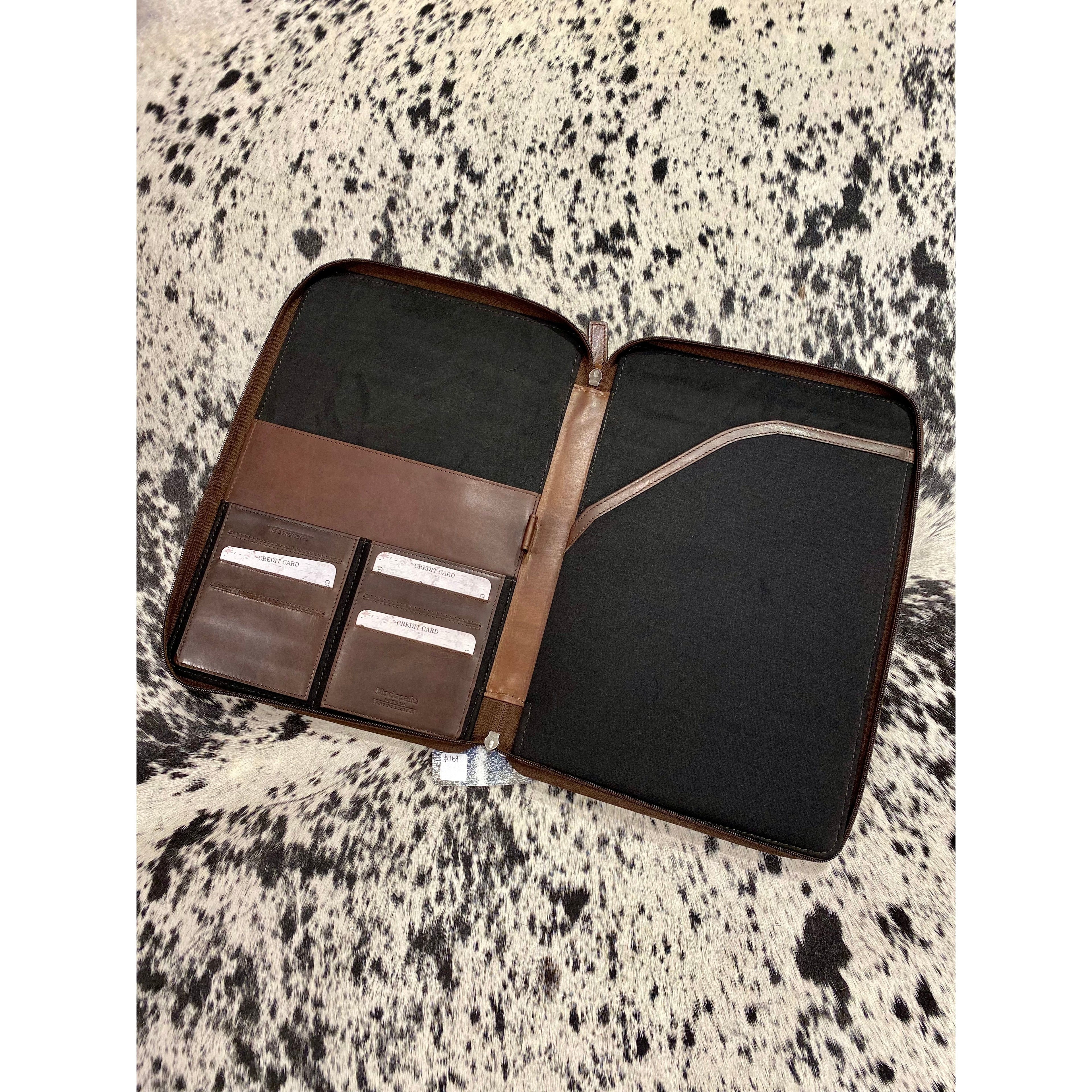 Leather Hard case Folder / Folio