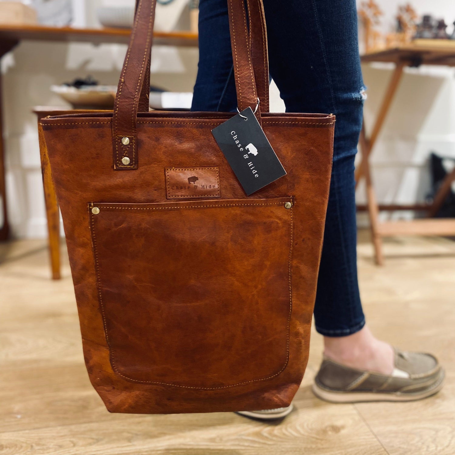 The Large pocket tote