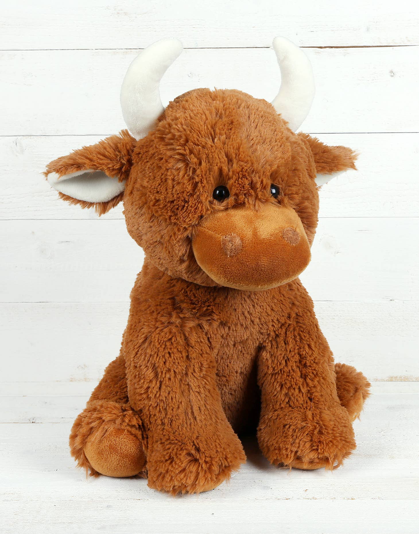 Highland Cow Plush Baby Toy Large Stuffed Cow 30cm