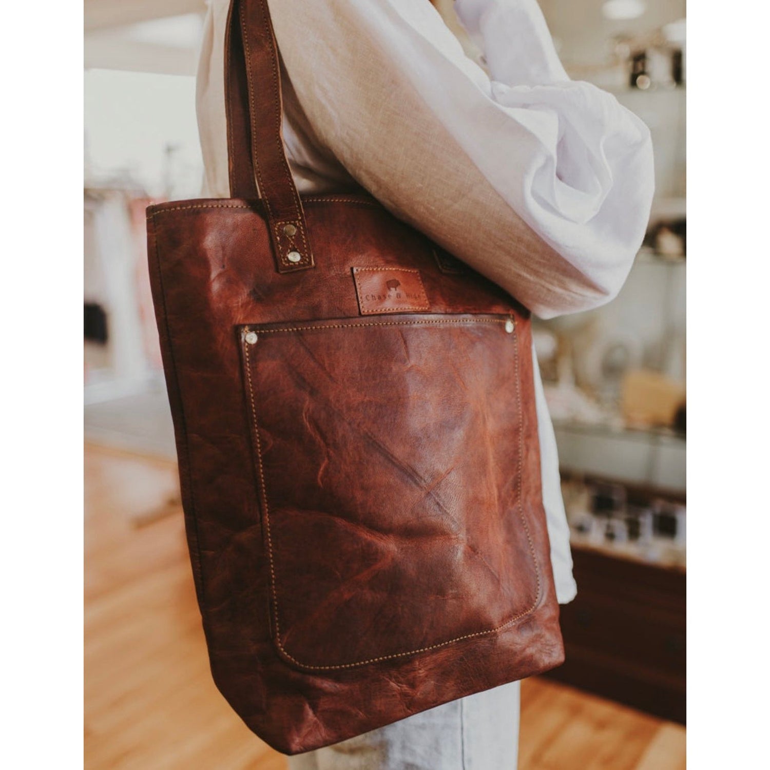 The Large pocket tote