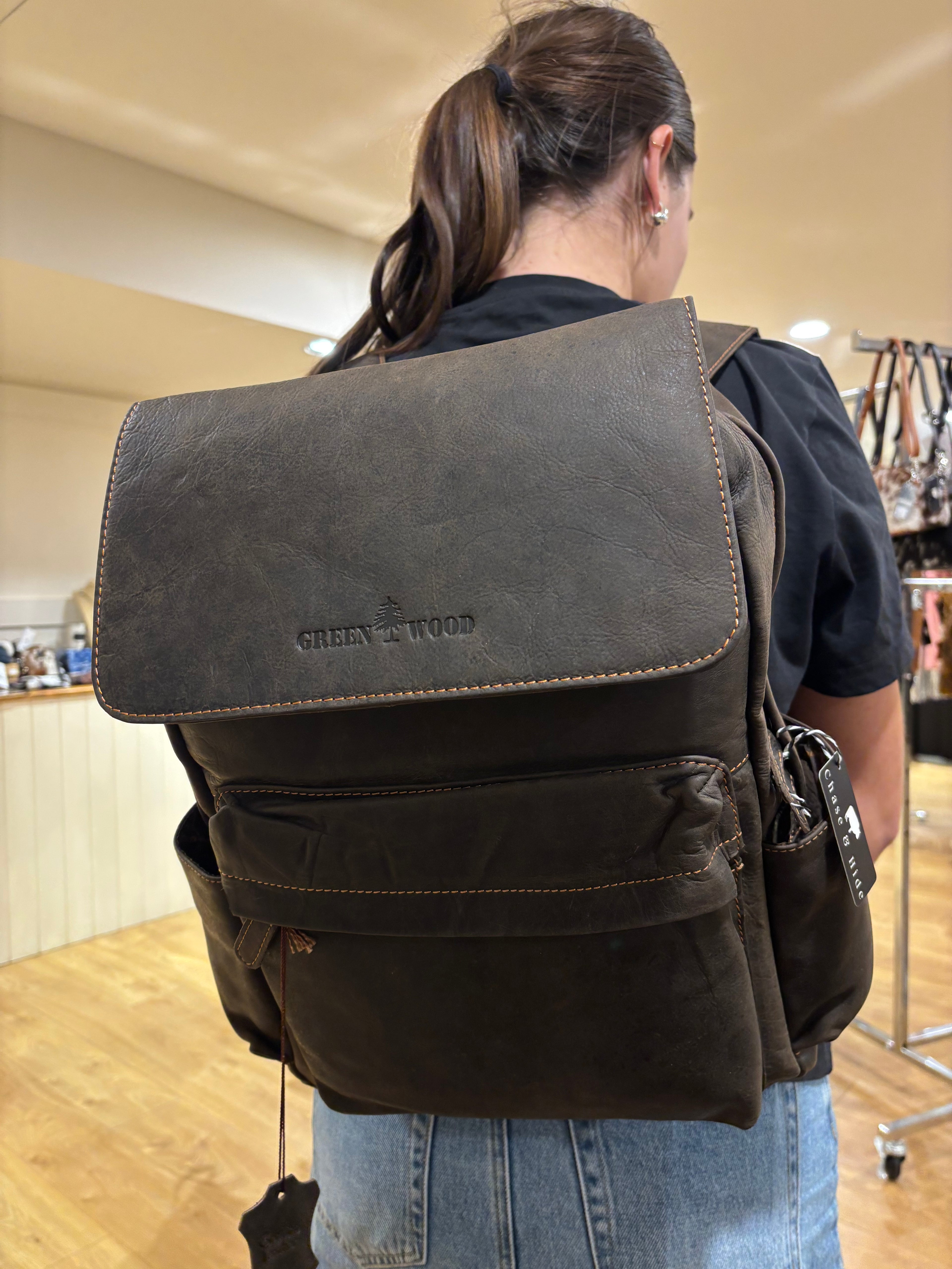 Leather Vintage Backpack