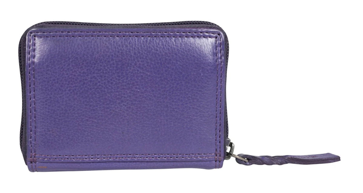 Modapelle LEATHER RFID CARD WALLET 5782