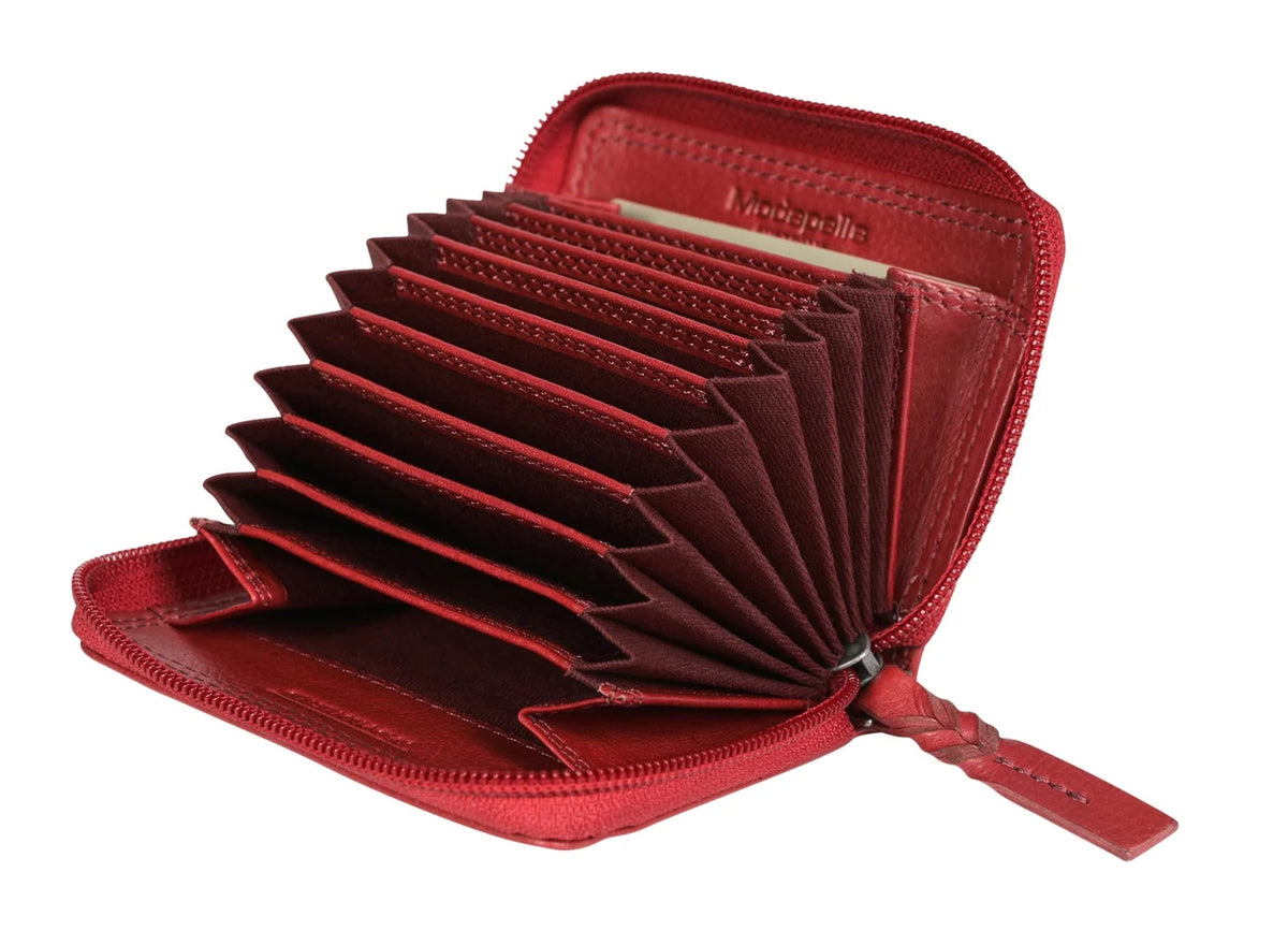 Modapelle LEATHER RFID CARD WALLET 5782