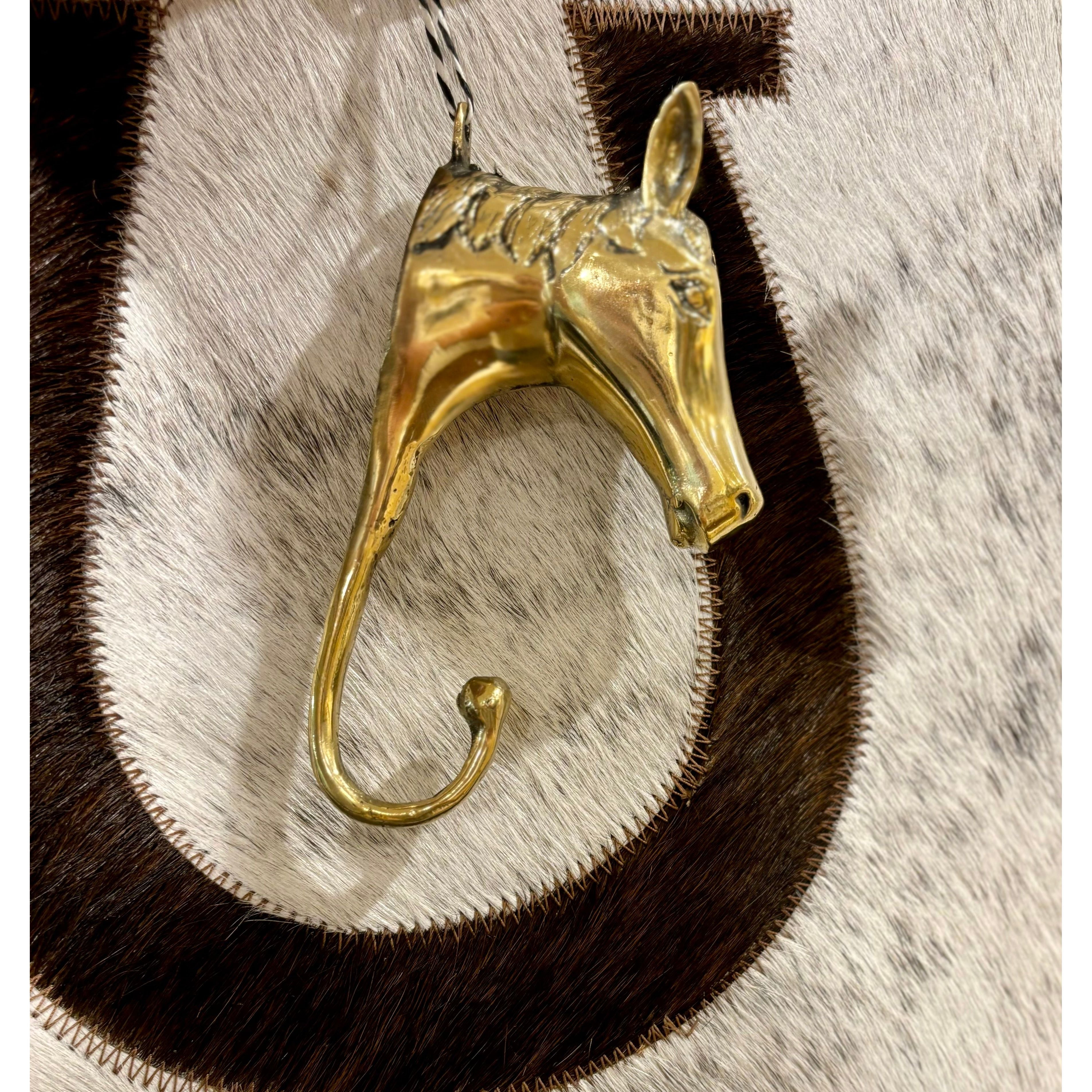 Brass Horse Hook