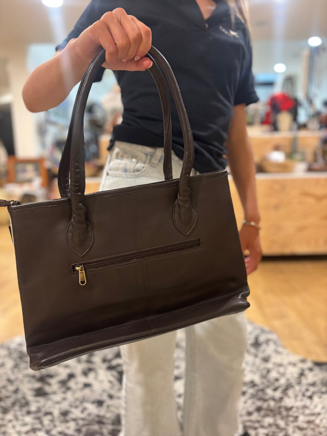 Tilly cowhide handbag