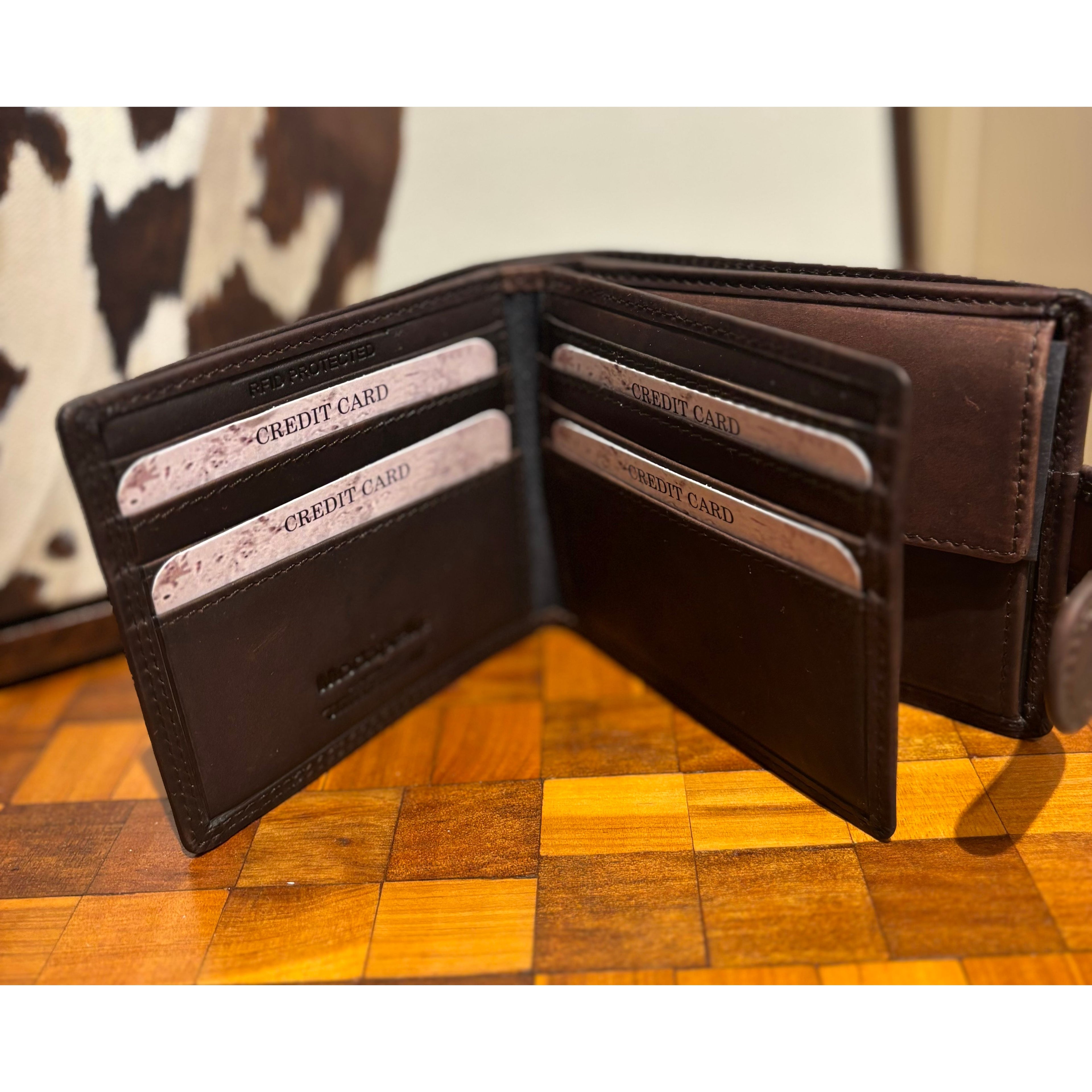 Plain Leather Wallet