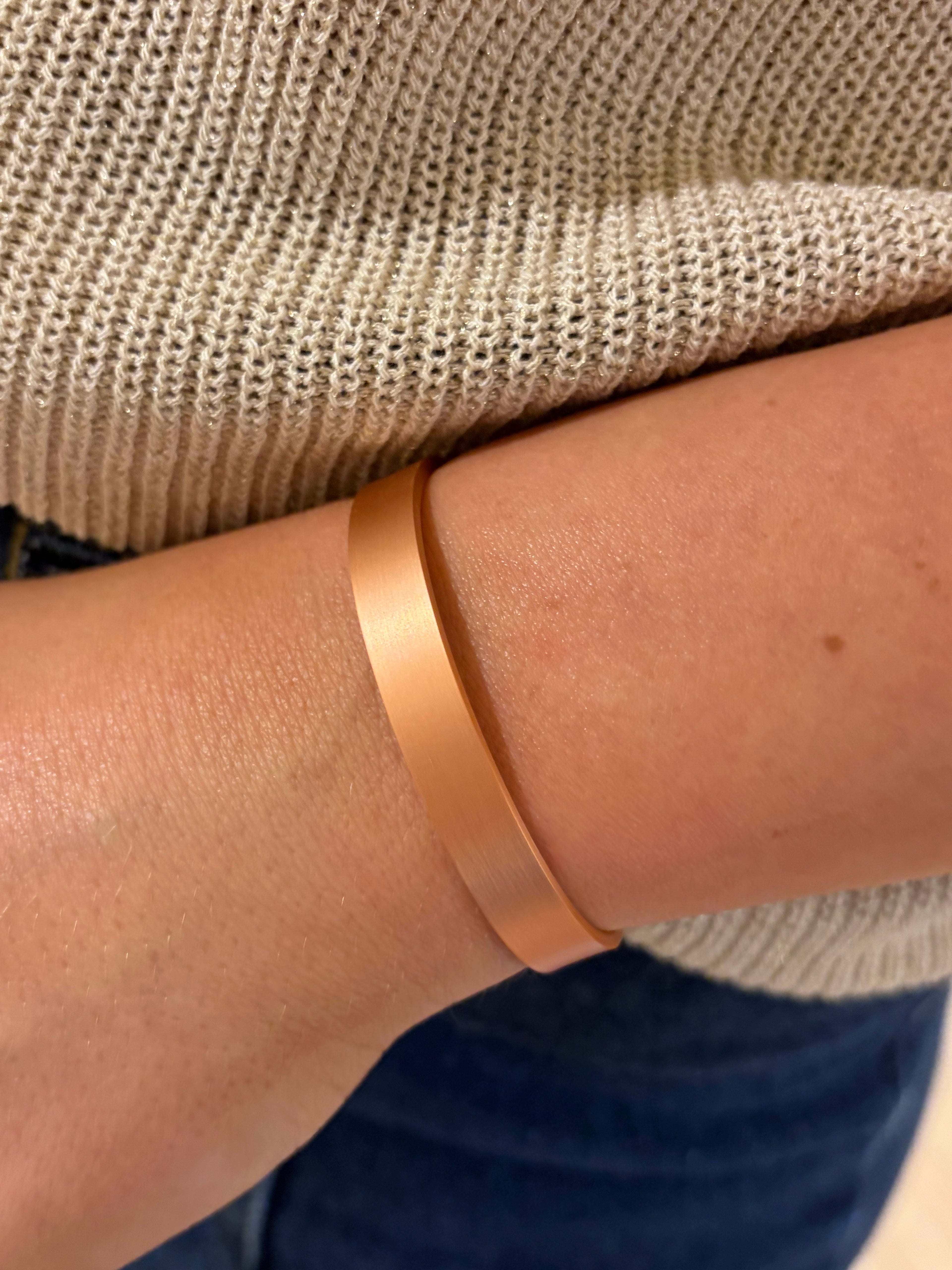 Extra Small Copper Band Plain