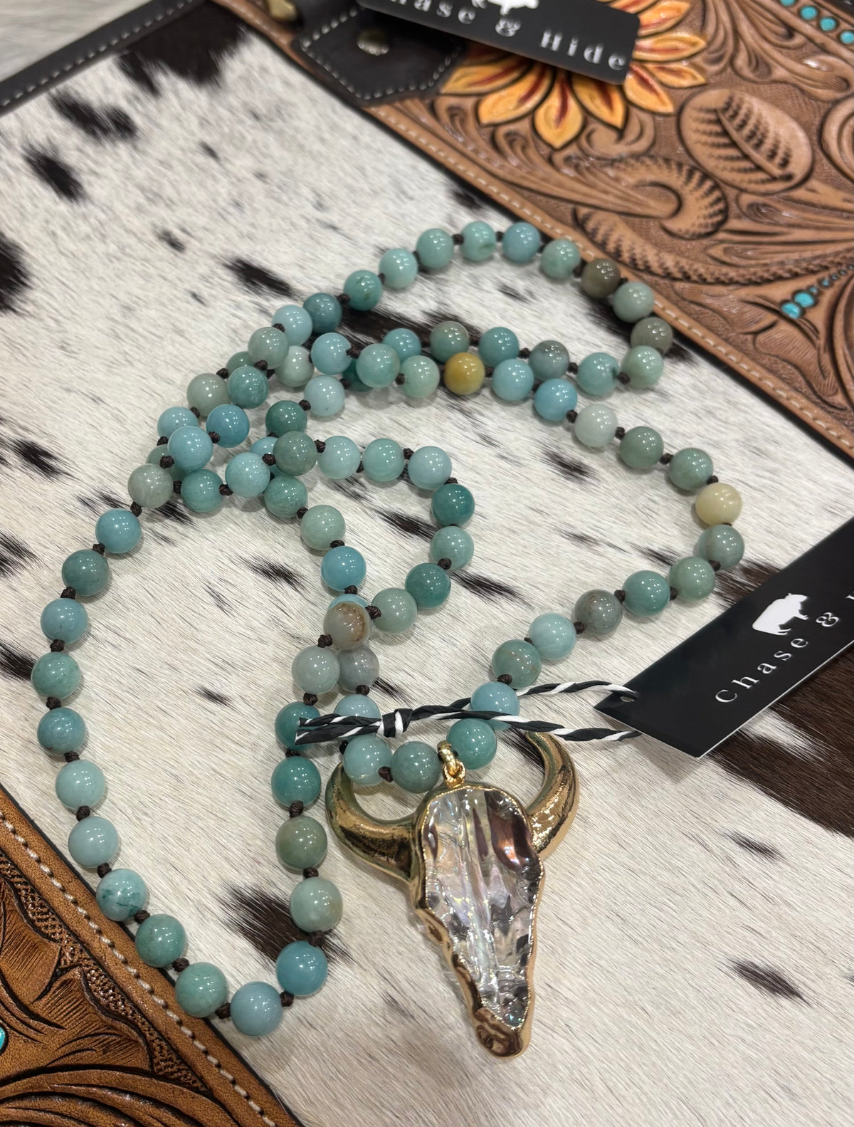 Bull head beads